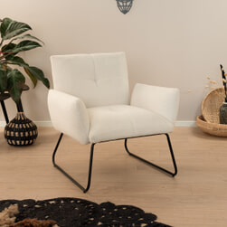 Tower Living Fauteuil 'Dante' Teddy
