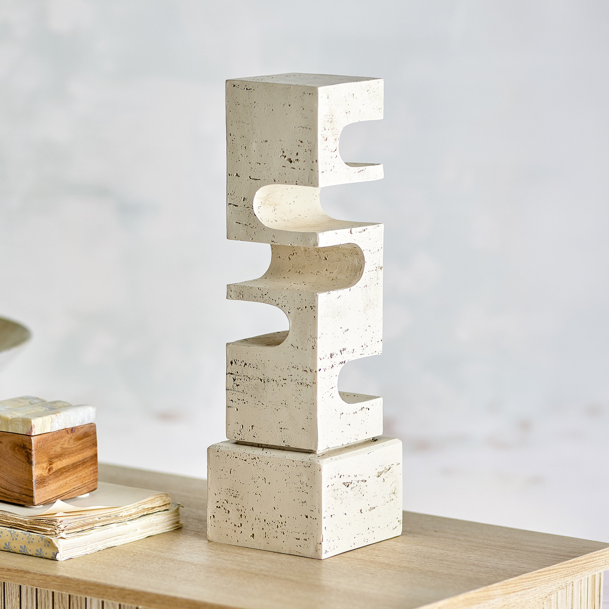 Bloomingville Decoratie Hallam 34cm hoog - Naturel