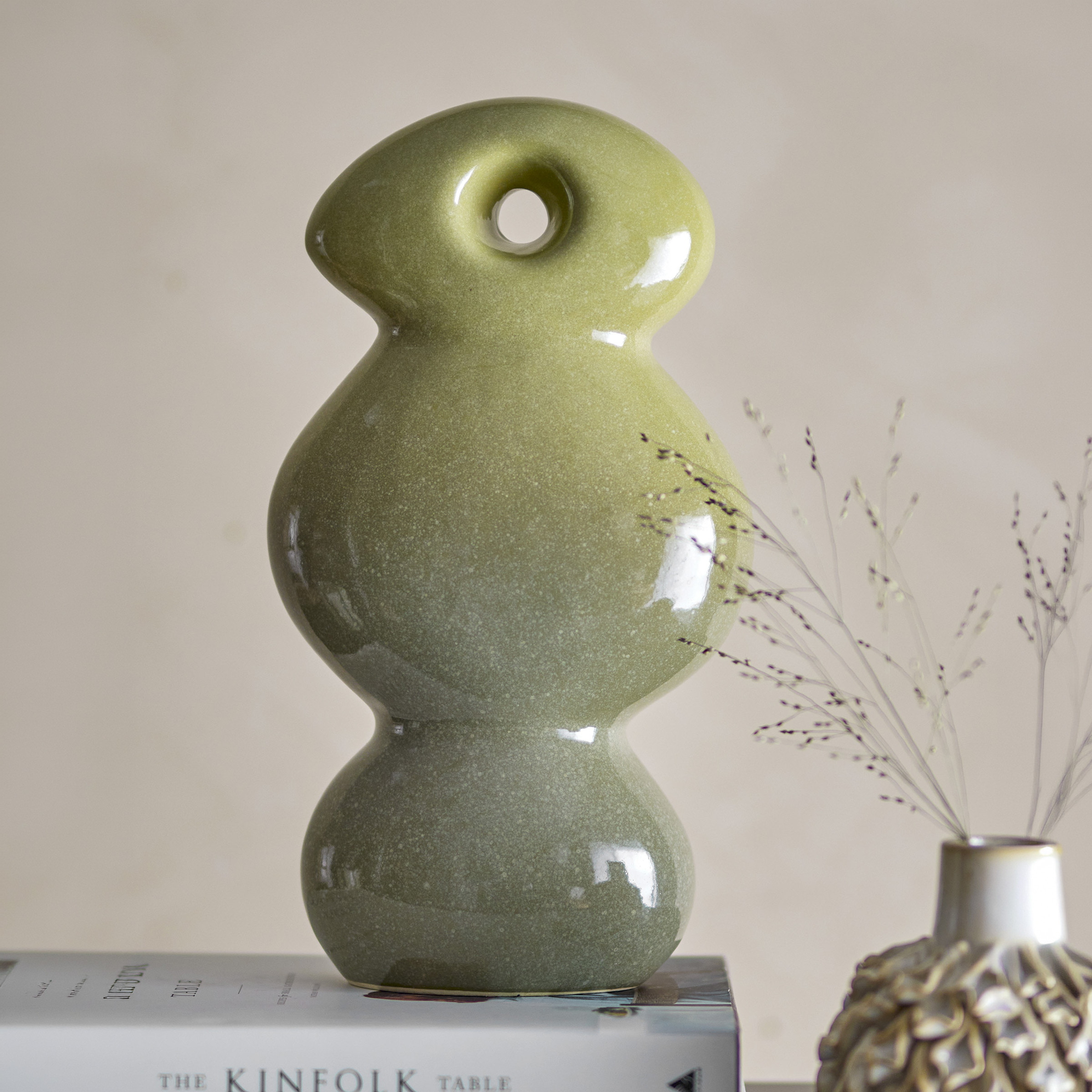Bloomingville Decoratie Kaui 33cm hoog - Groen