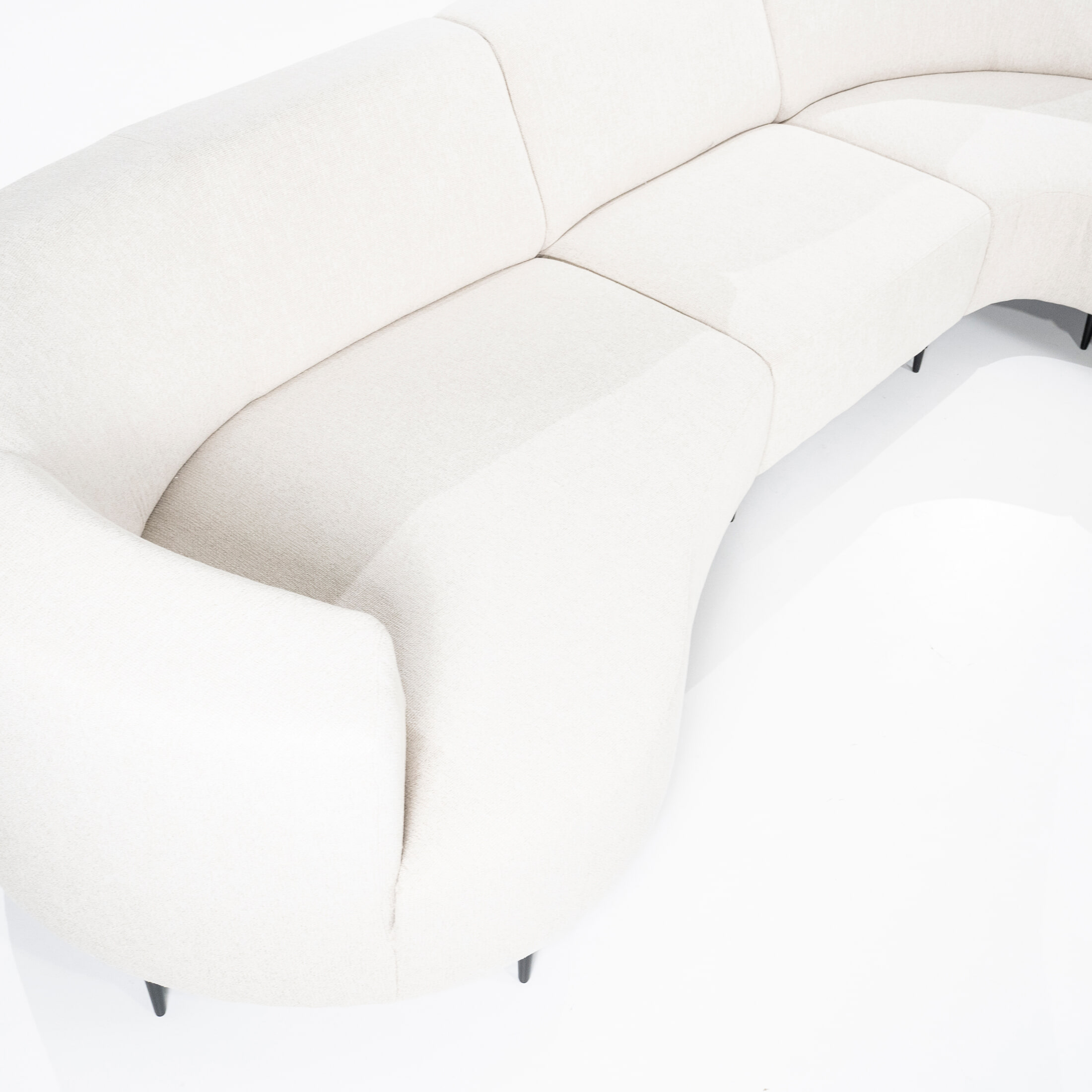 SEVN Hoekbank 'Diane' Rechts, kleur Crème 