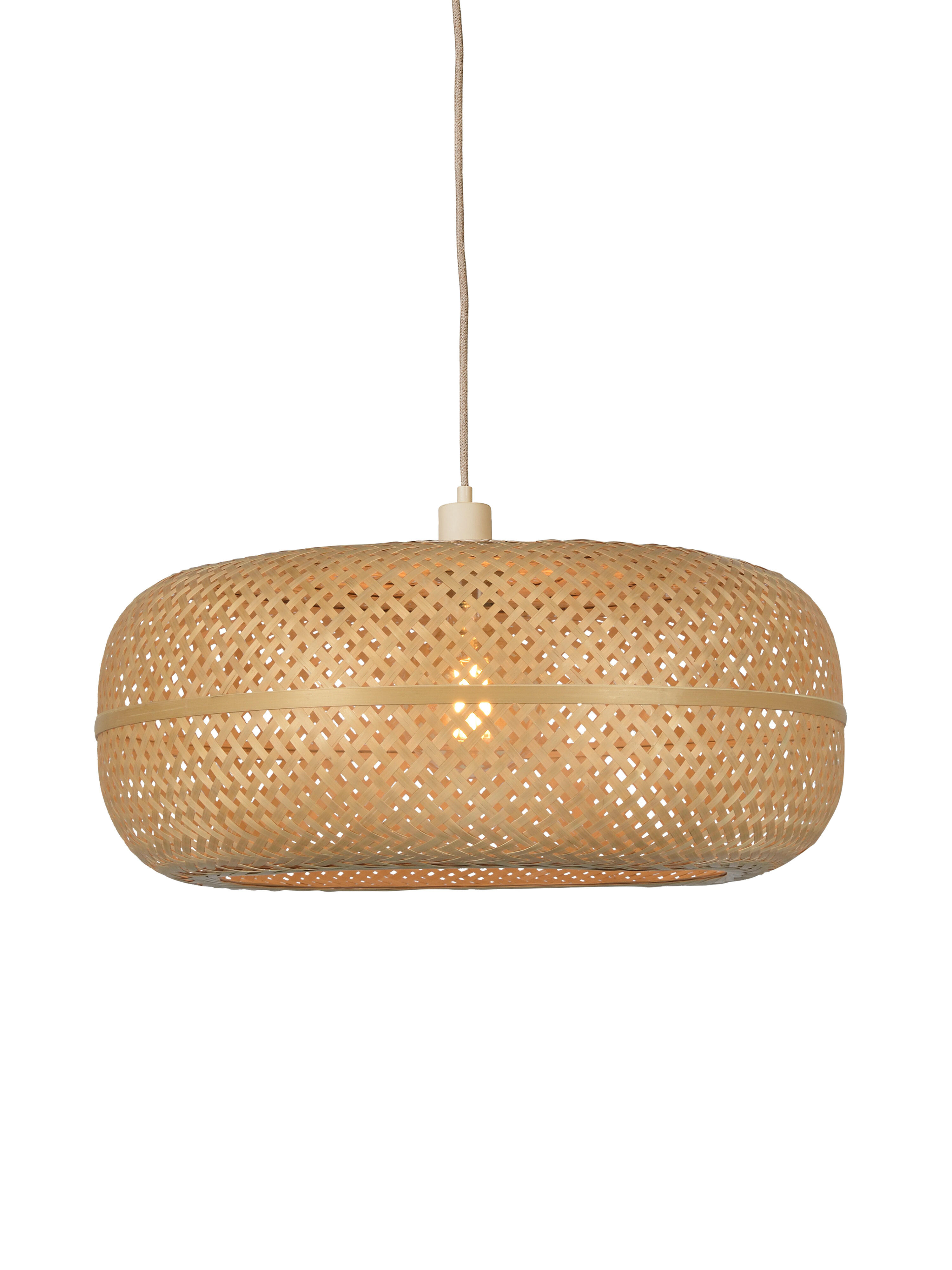 GOOD&MOJO Hanglamp 'Palawan' Bamboe, kleur Naturel