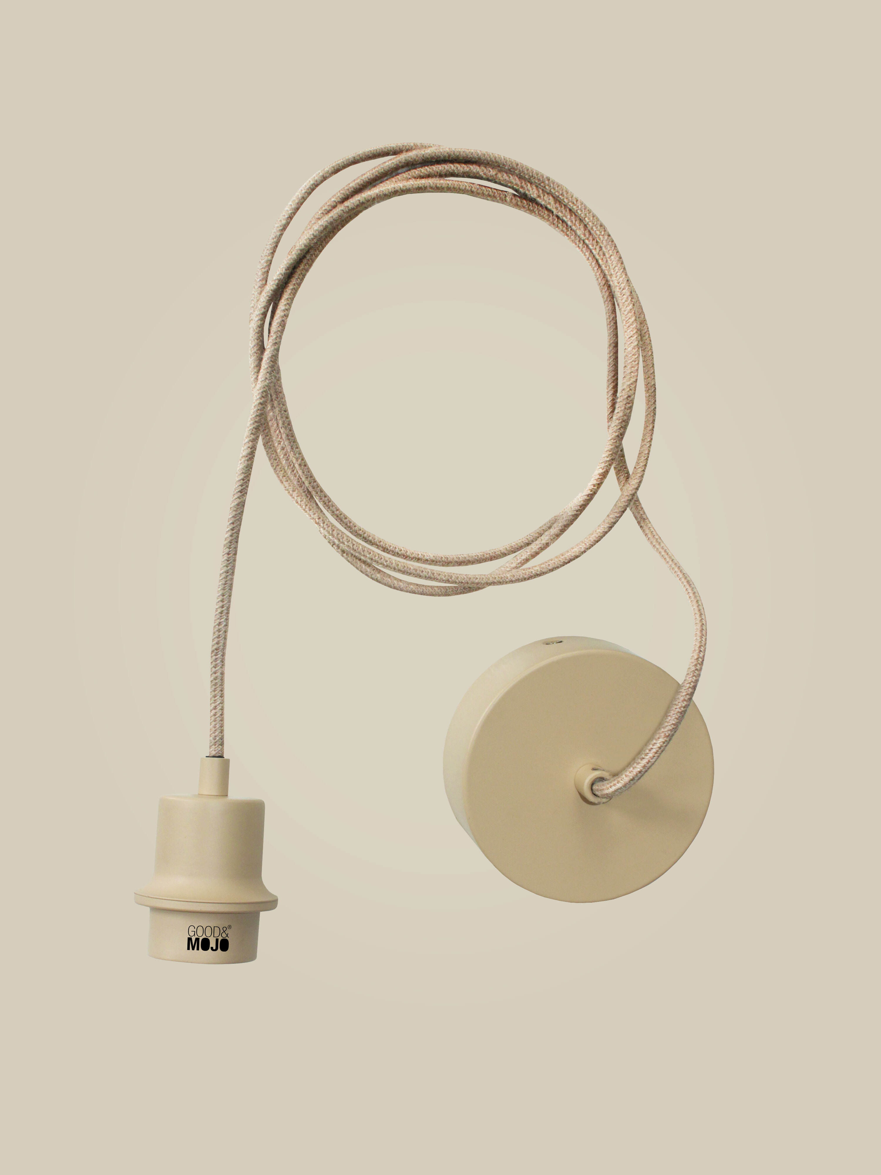 GOOD&MOJO Hanglamp 'Palawan' Bamboe, kleur Naturel