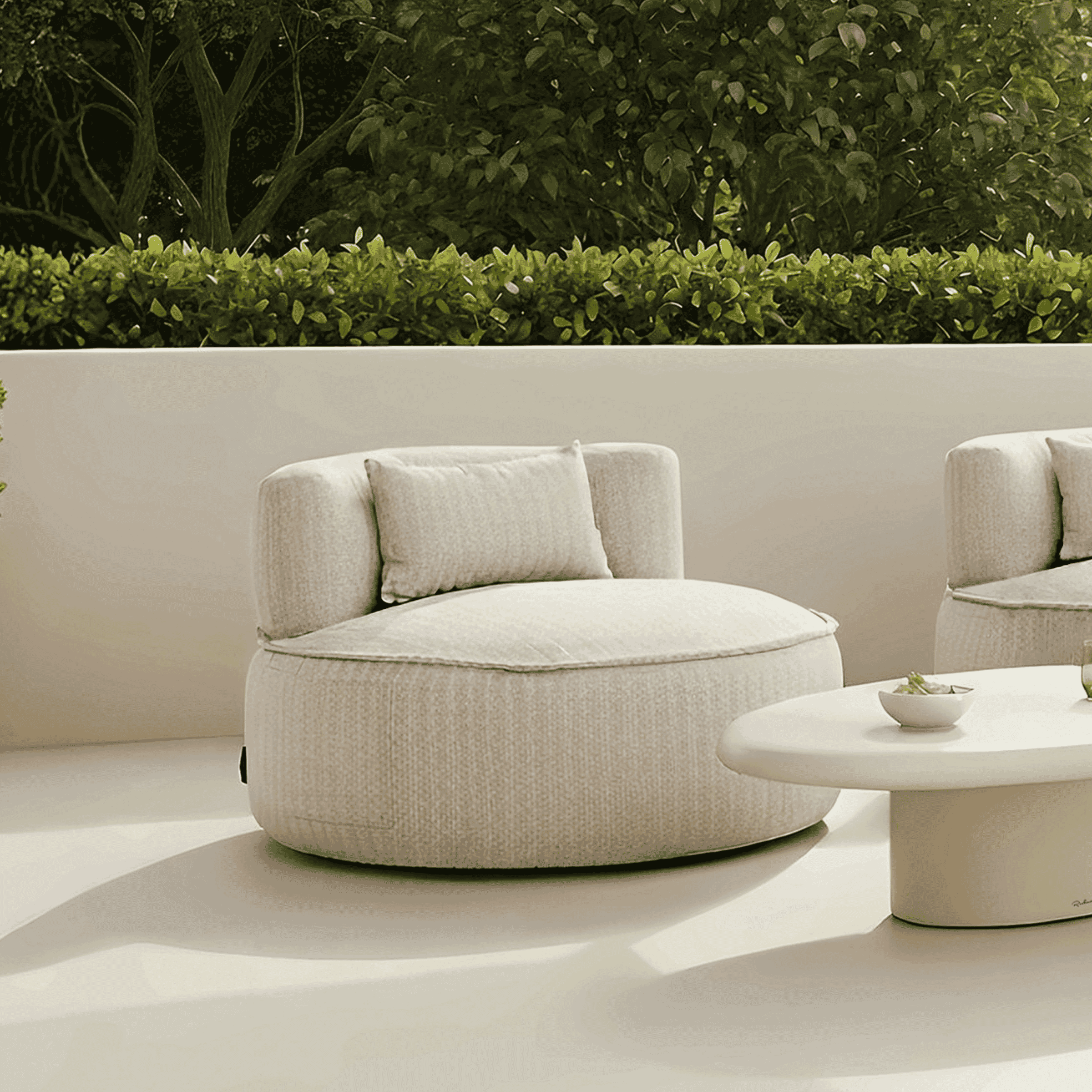 Richmond Outdoor Draaifauteuil 'Nammos' kleur Beige