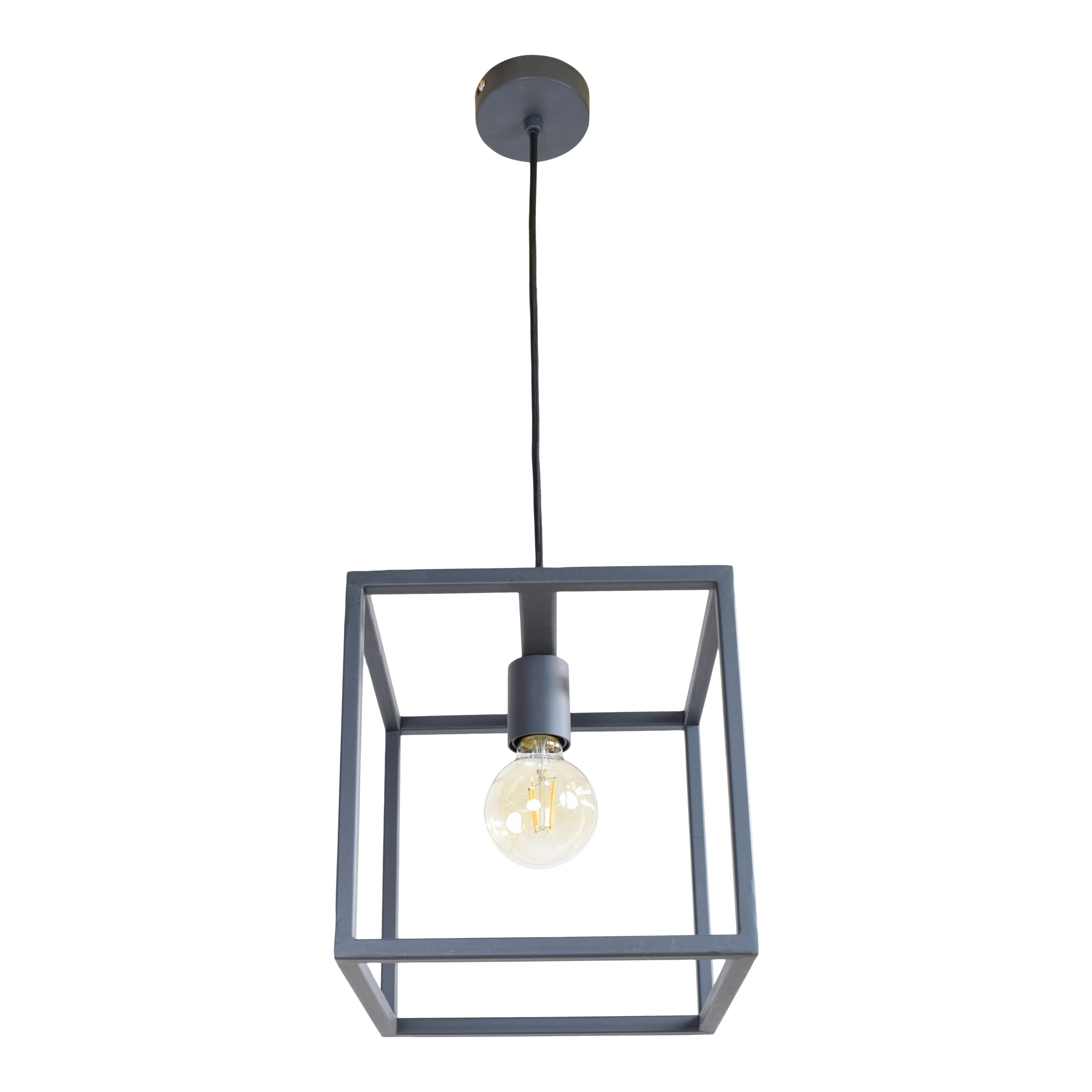 Urban Interiors hanglamp 'Frame' 25cm, kleur Zwart