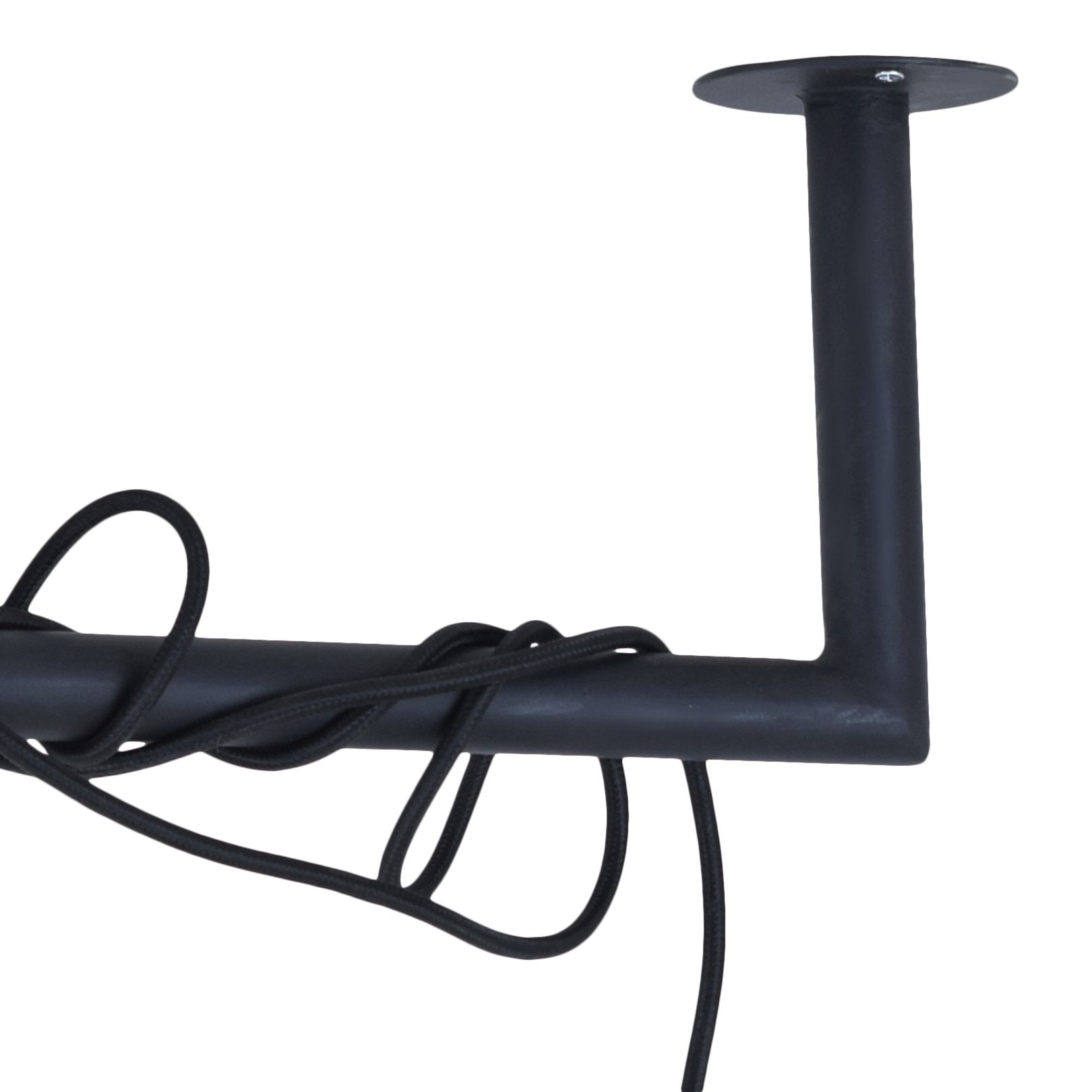 Urban Interiors Hanglamp 'Bar' 5-lamps, kleur Zwart