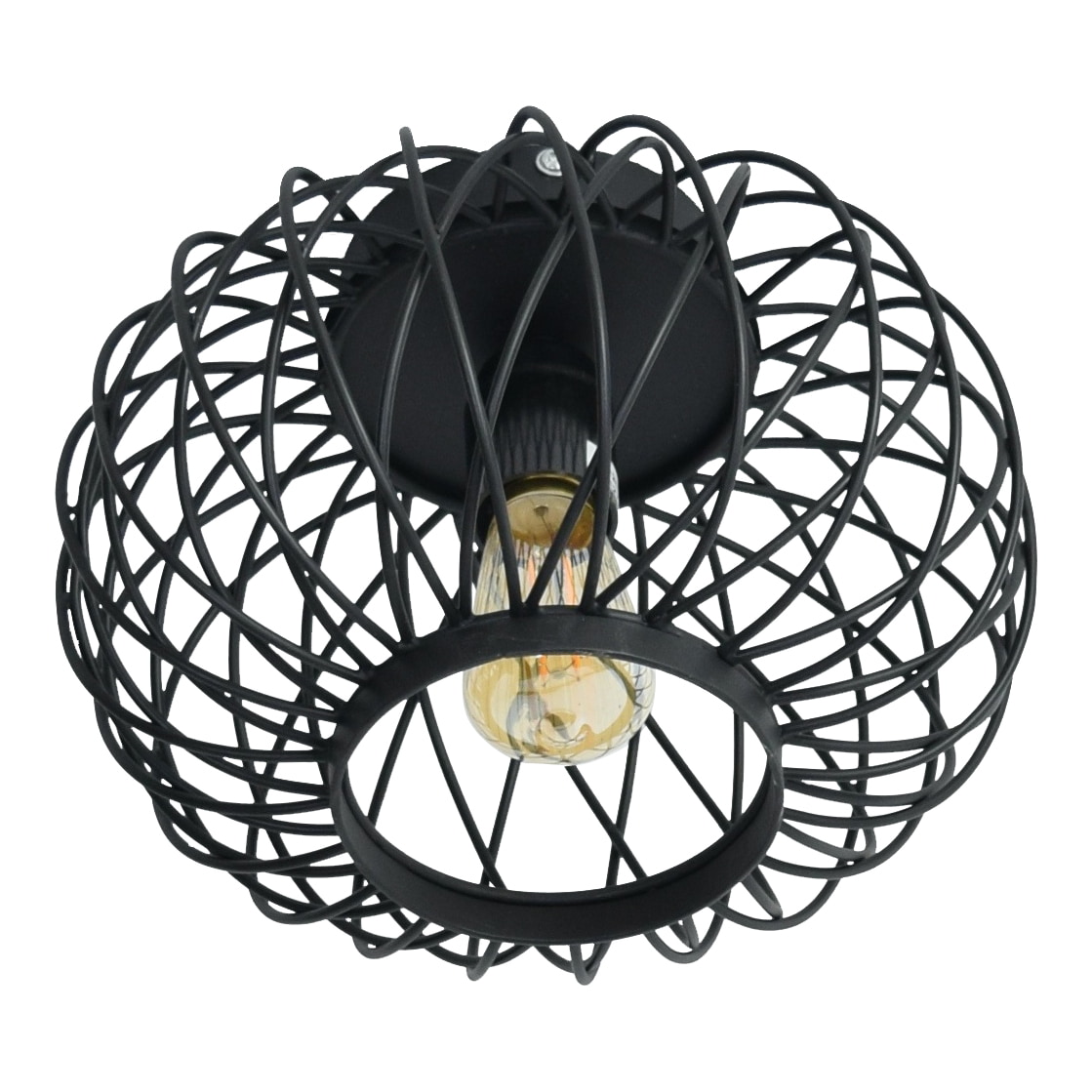 Urban Interiors Plafondlamp 'Twist' Ø25cm, kleur Zwart