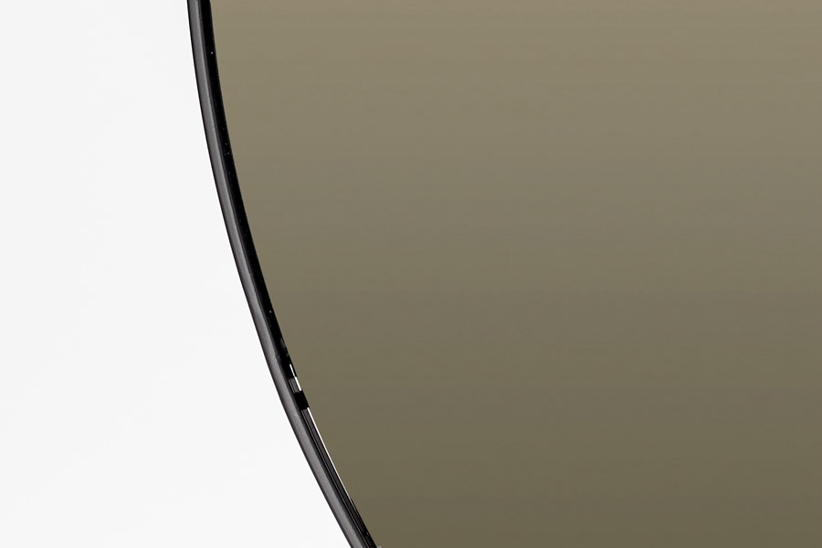 Light & Living Ronde Spiegel 'Espejo' 116cm, smoke glas