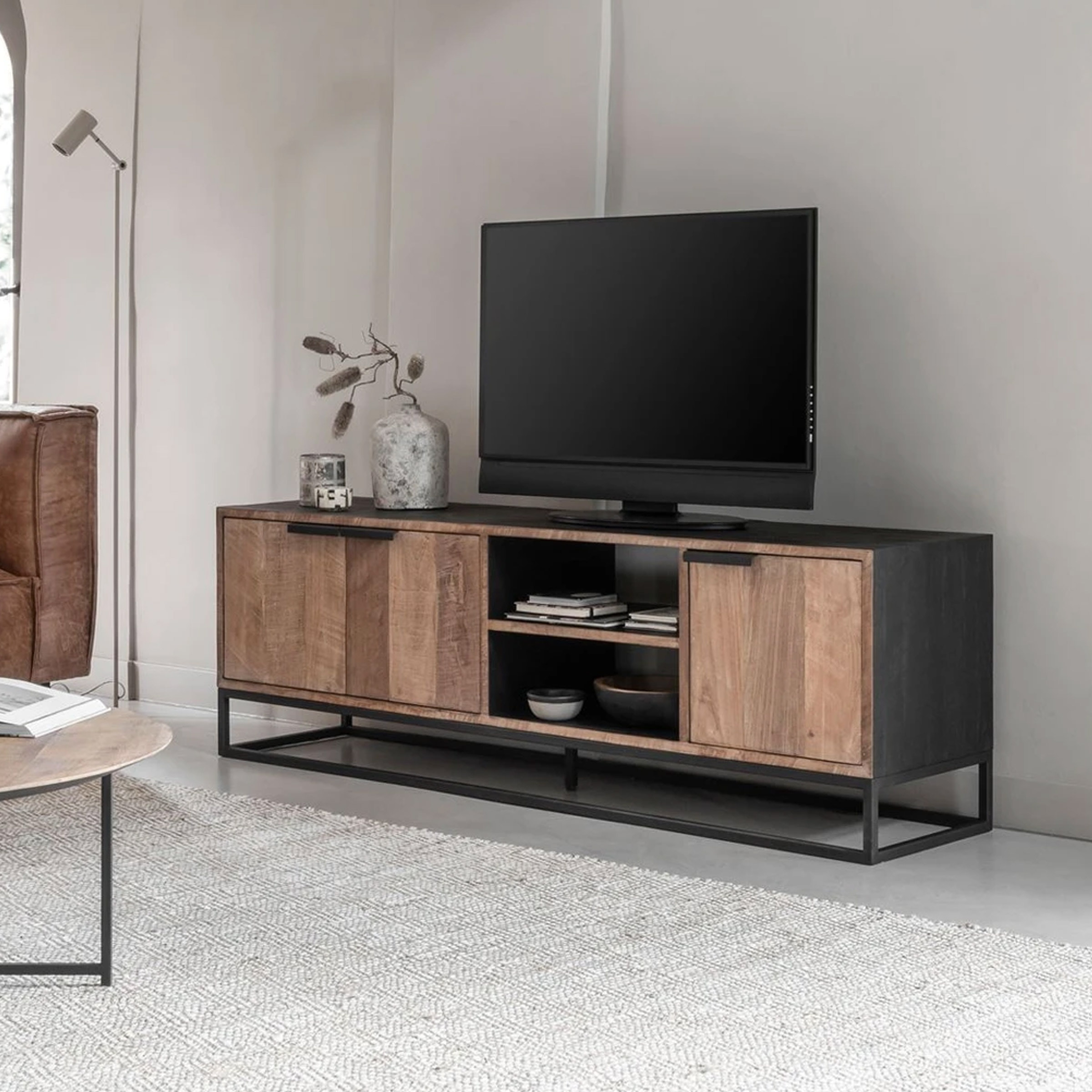 DTP Home TV-meubel 'Cosmo' Teakhout, 165cm