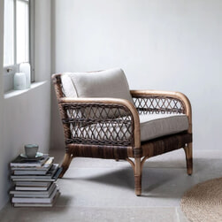 MUST Living Fauteuil 'San Remo' Rotan