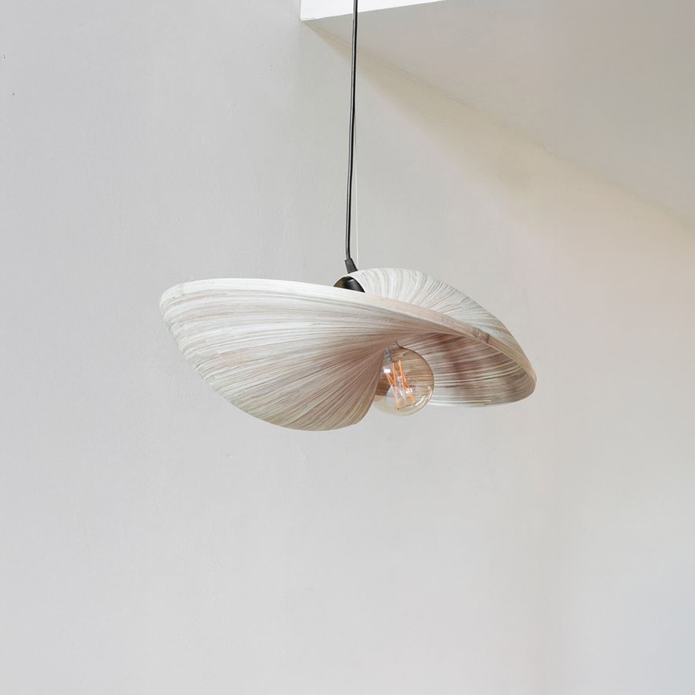 MUST Living Hanglamp Malakka Bamboe - Naturel - Japandi