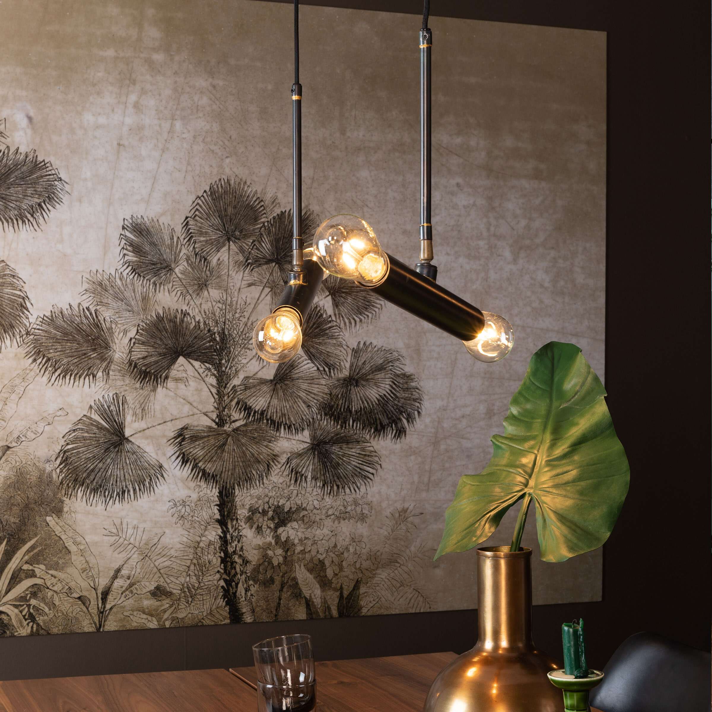 Dutchbone Hanglamp 'Doppio' 30,5cm