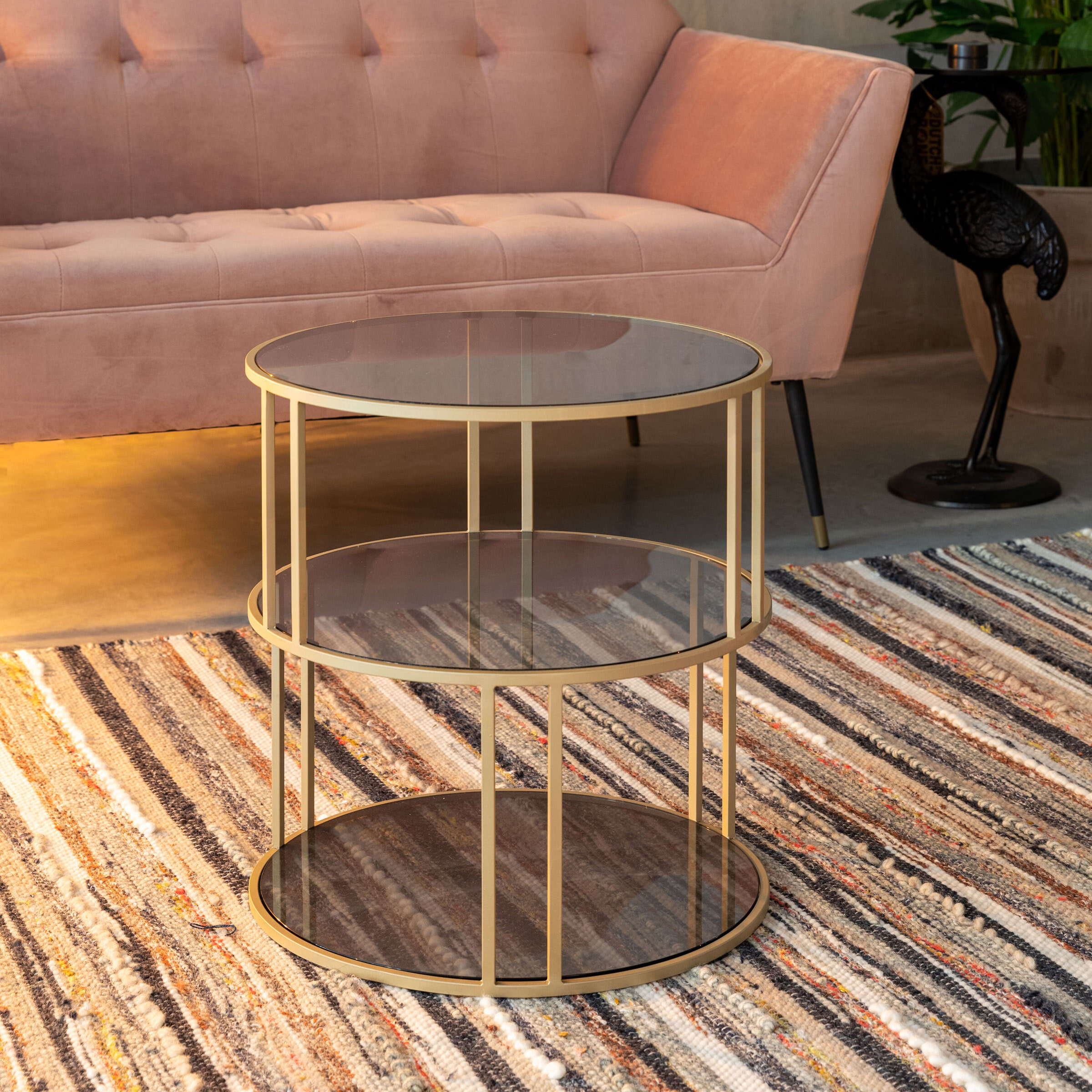 Dutchbone Bijzettafel 'Torn' 45cm Dutchbone Bijzettafel 'Torn' 45cm