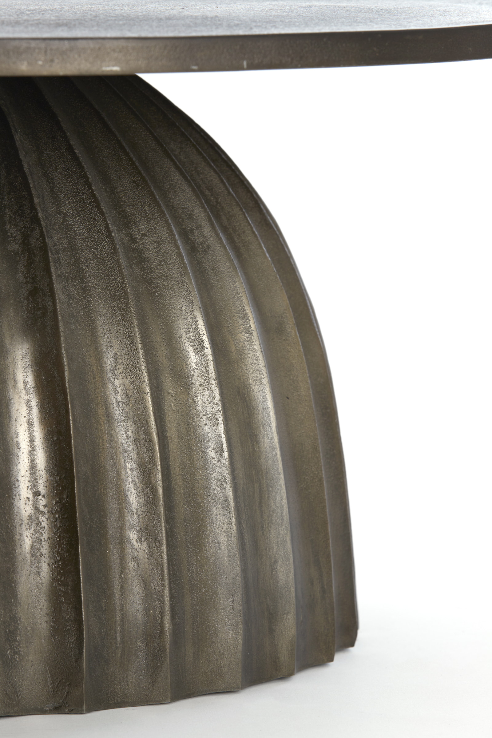 Light & Living Ronde Salontafel 'Veglia' 70cm, kleur Donkerbruin