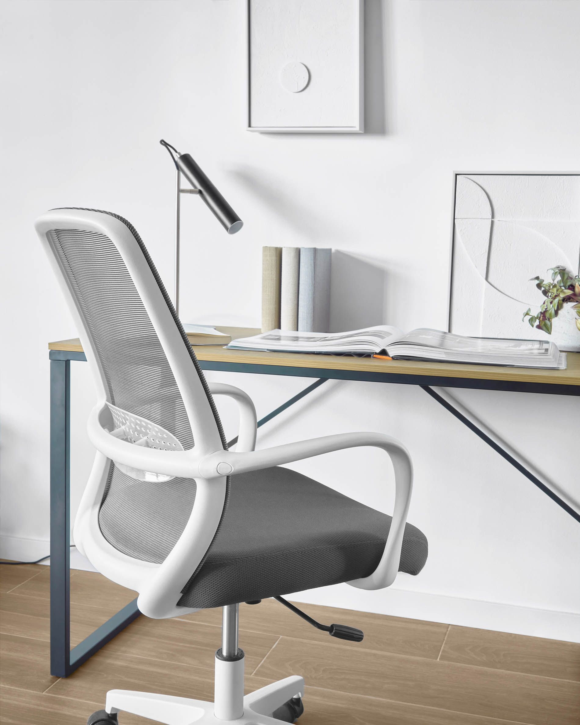 Kave Home Bureaustoel 'Melva', kleur Grijs