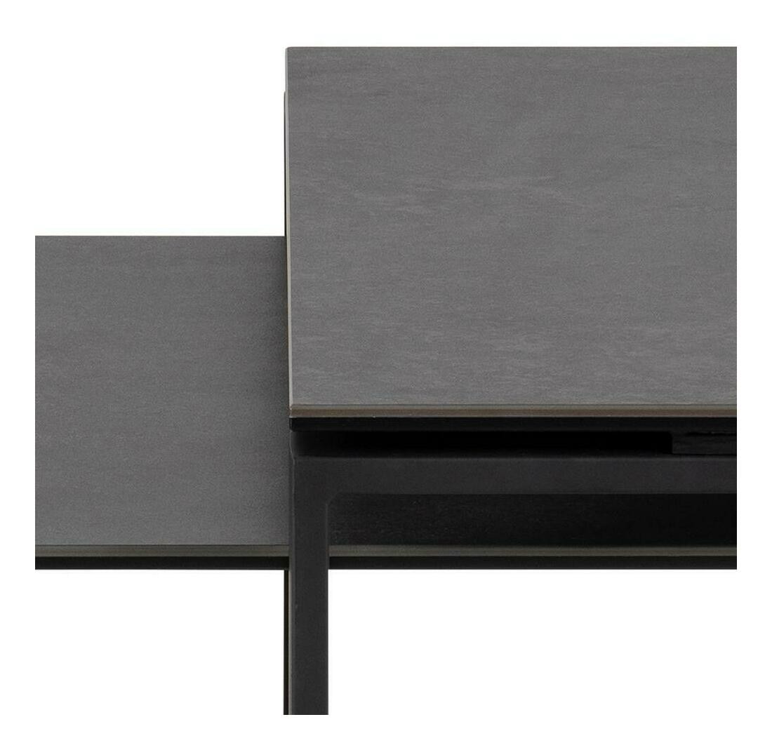 Sohome Salontafel 'Parker' Set van 2 stuks, Keramiek, kleur Zwart