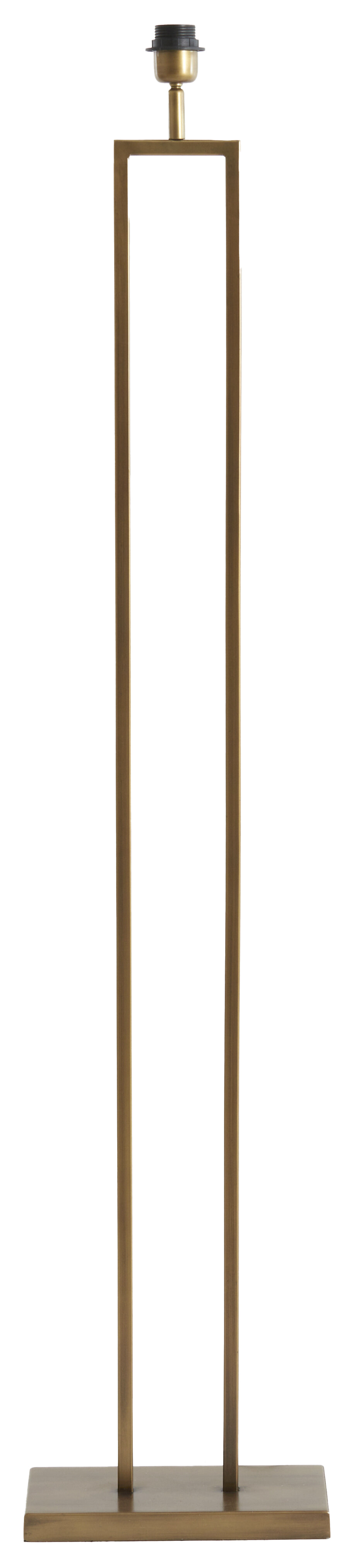 Light & Living Vloerlamp 'Shiva' 141cm, kleur Antiek Brons (excl. kap)