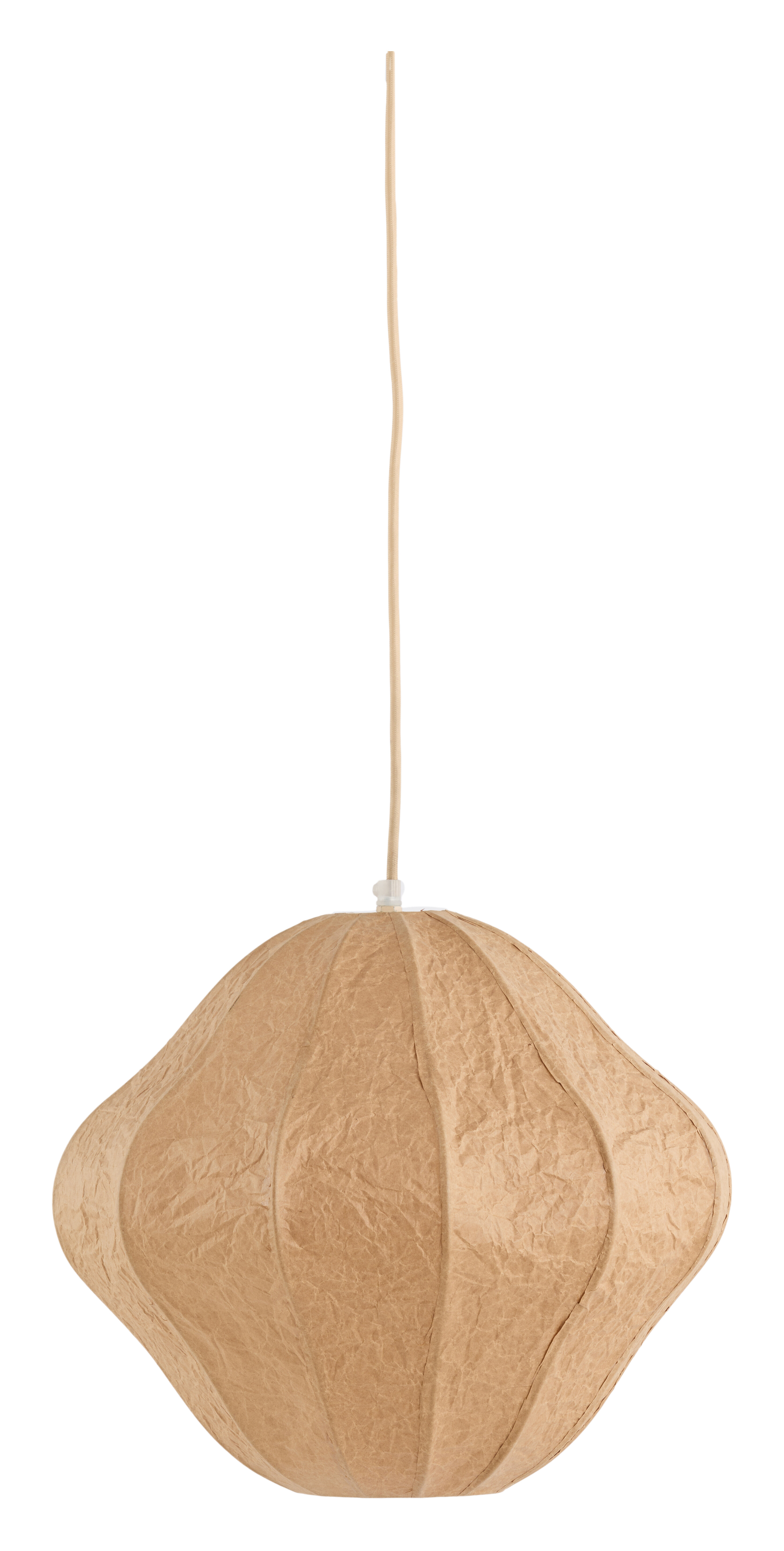 Light & Living Hanglamp Sukau Kraftpapier, 38cm - Bruin