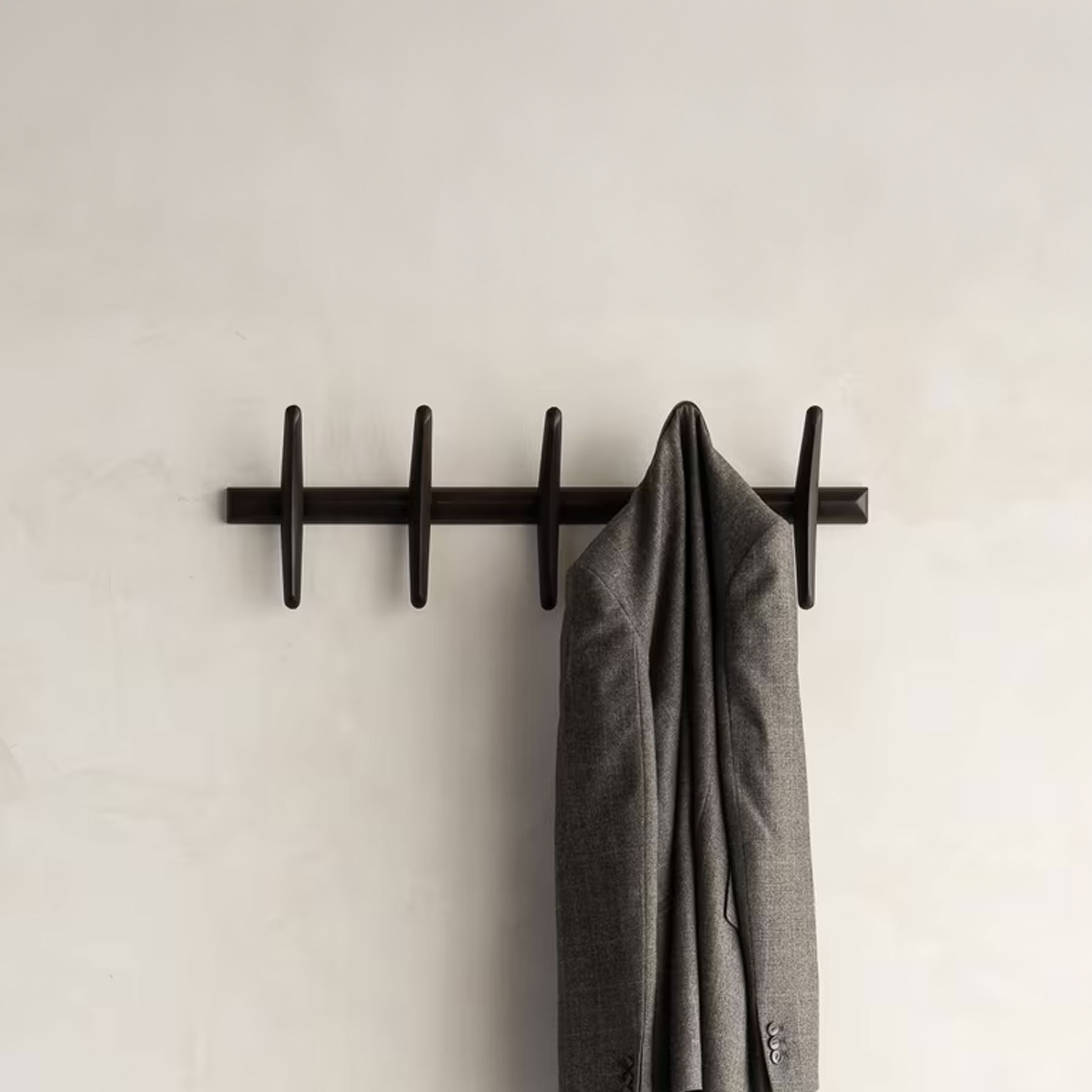 Ethnicraft Kapstok 'PI' Hout, Met 5 haken