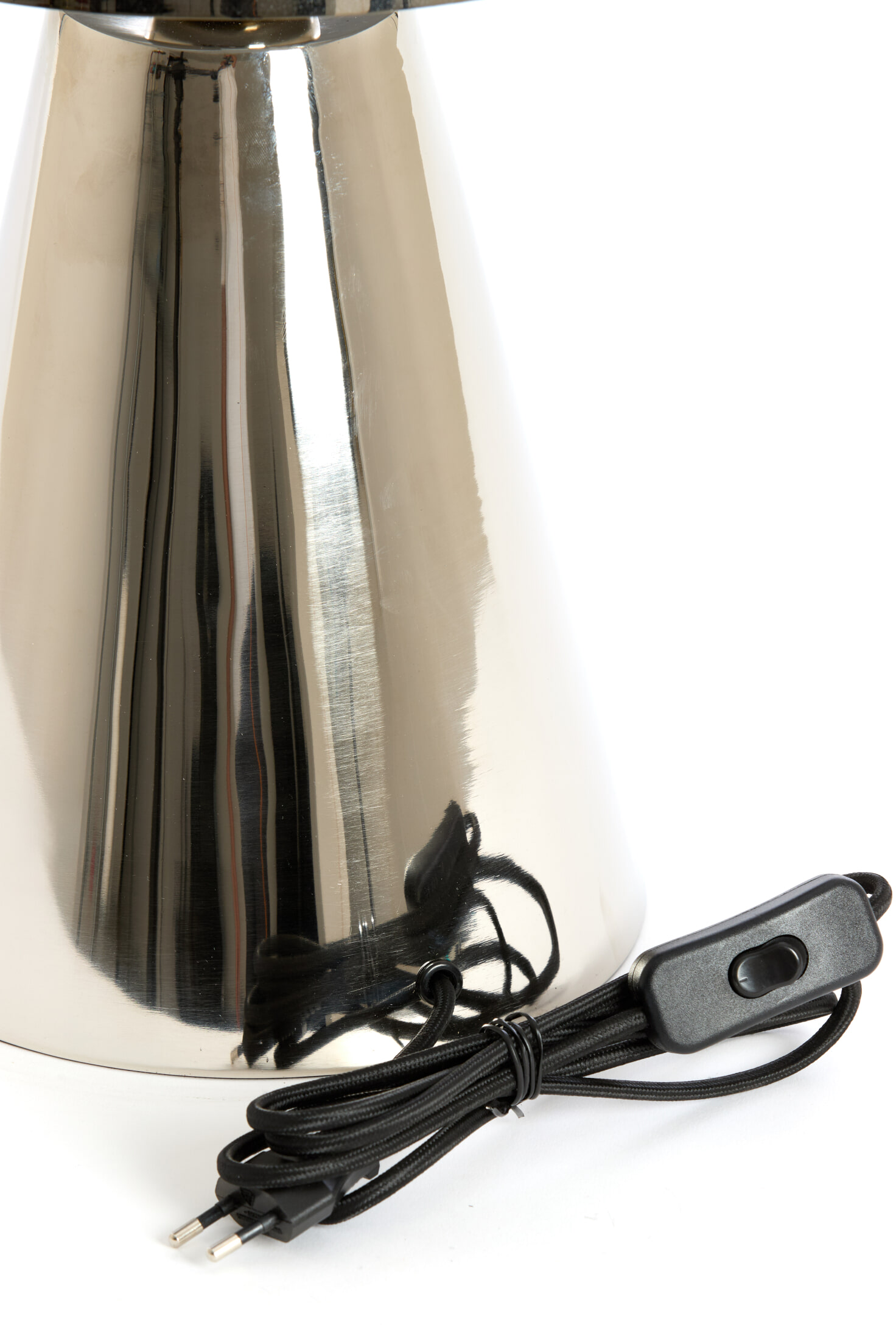 Light & Living Tafellamp 'Surrina' 41cm, kleur Nikkel