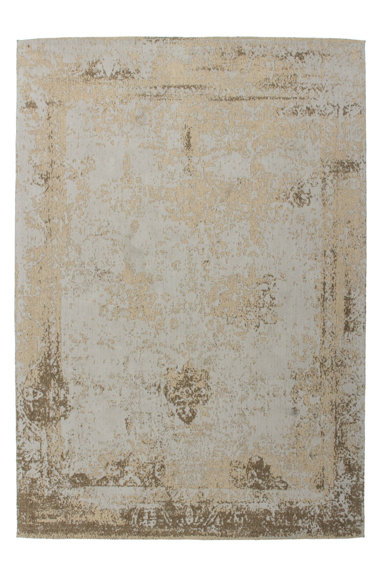 Kayoom Vloerkleed 'Nostalgia 285' kleur Zand, 80 x 150cm Kayoom Vloerkleed 'Nostalgia 285' kleur Zand, 80 x 150cm