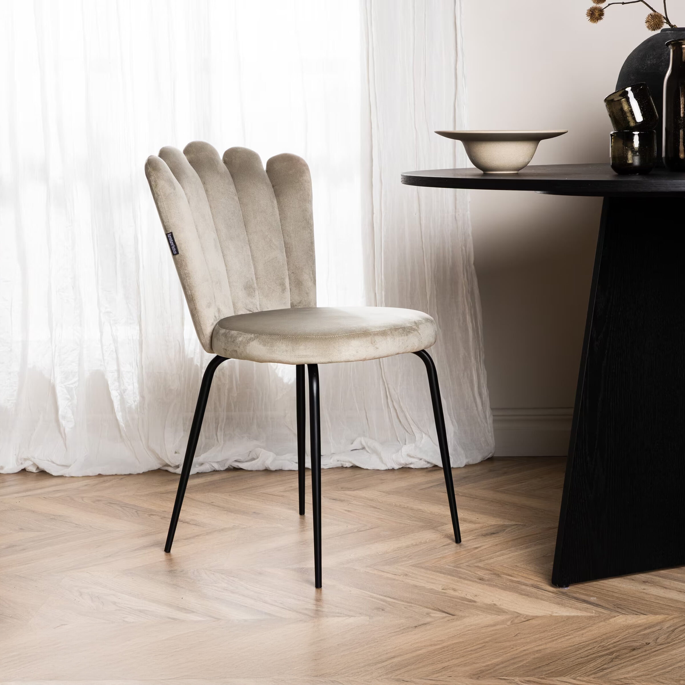 Nohr Eetkamerstoel 'Kyrstle' Velvet