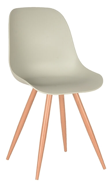 LABEL51 Eetkamerstoel 'Rimini', kleur Crème