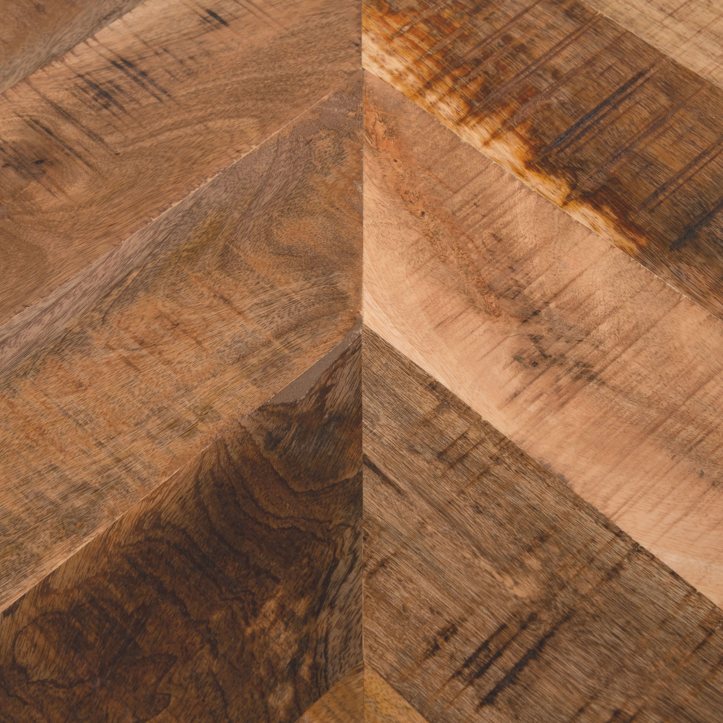 Sohome Eettafel 'Naomi' Deens ovaal, Mangohout, 180 x 100cm, kleur Naturel