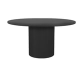 LABEL51 Uitschuifbare Eettafel 'Oliva' Zwart Eiken, 150-200 x 130cm