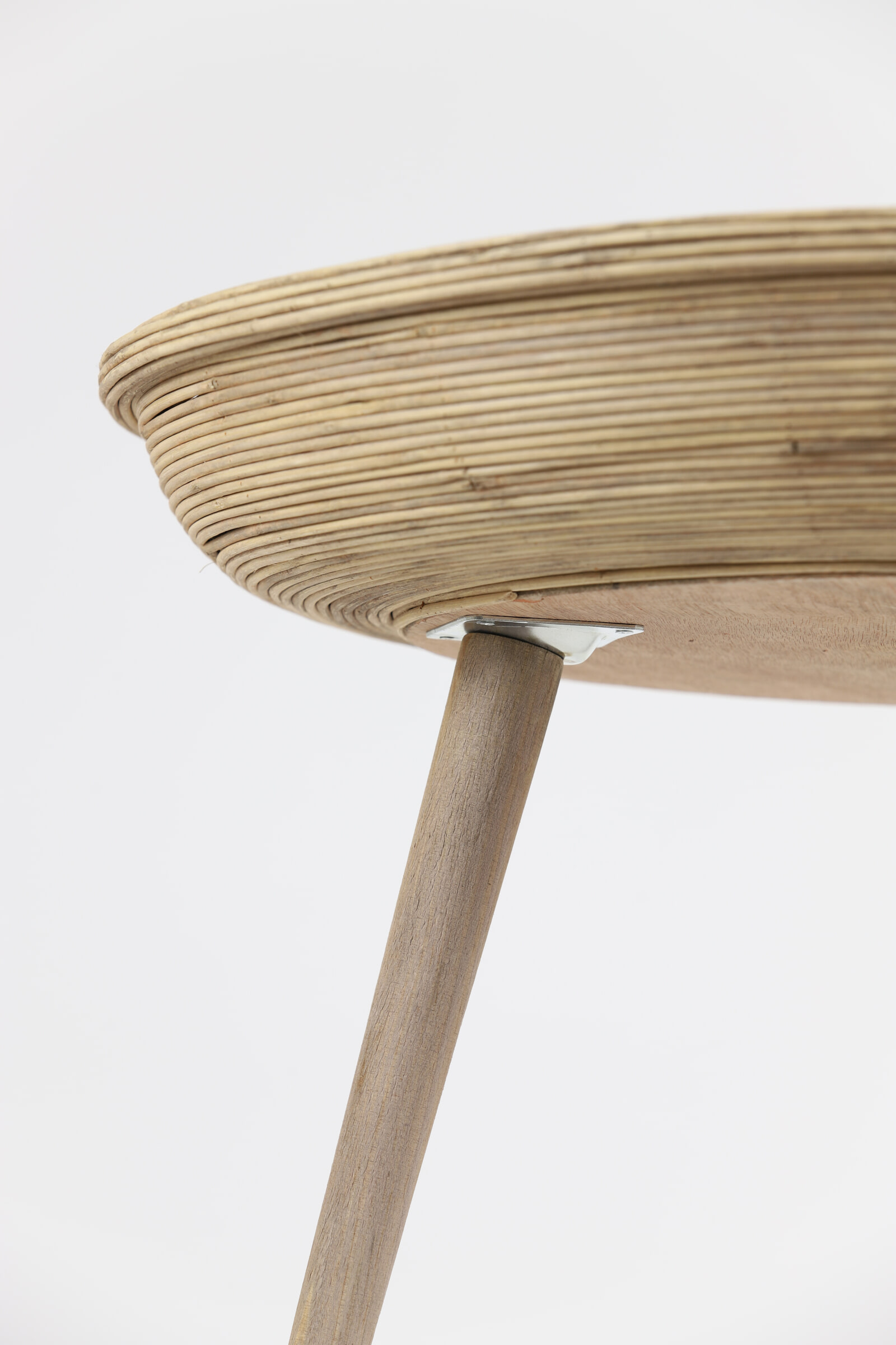 Light & Living Bijzettafel 'Colon' Rotan, Set van 2 stuks, kleur Naturel
