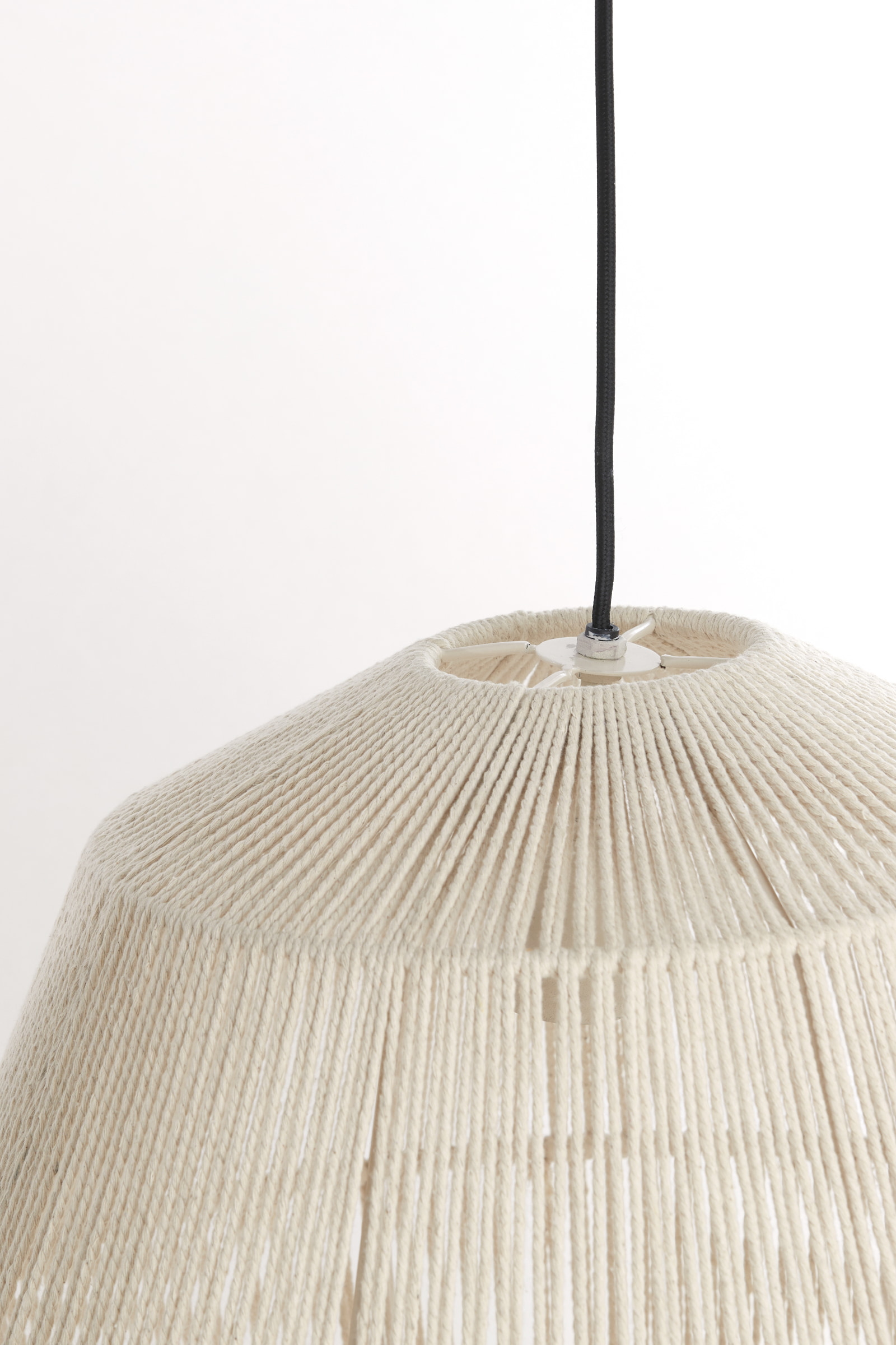 Light & Living Hanglamp 'Deya' 38cm, kleur Crème