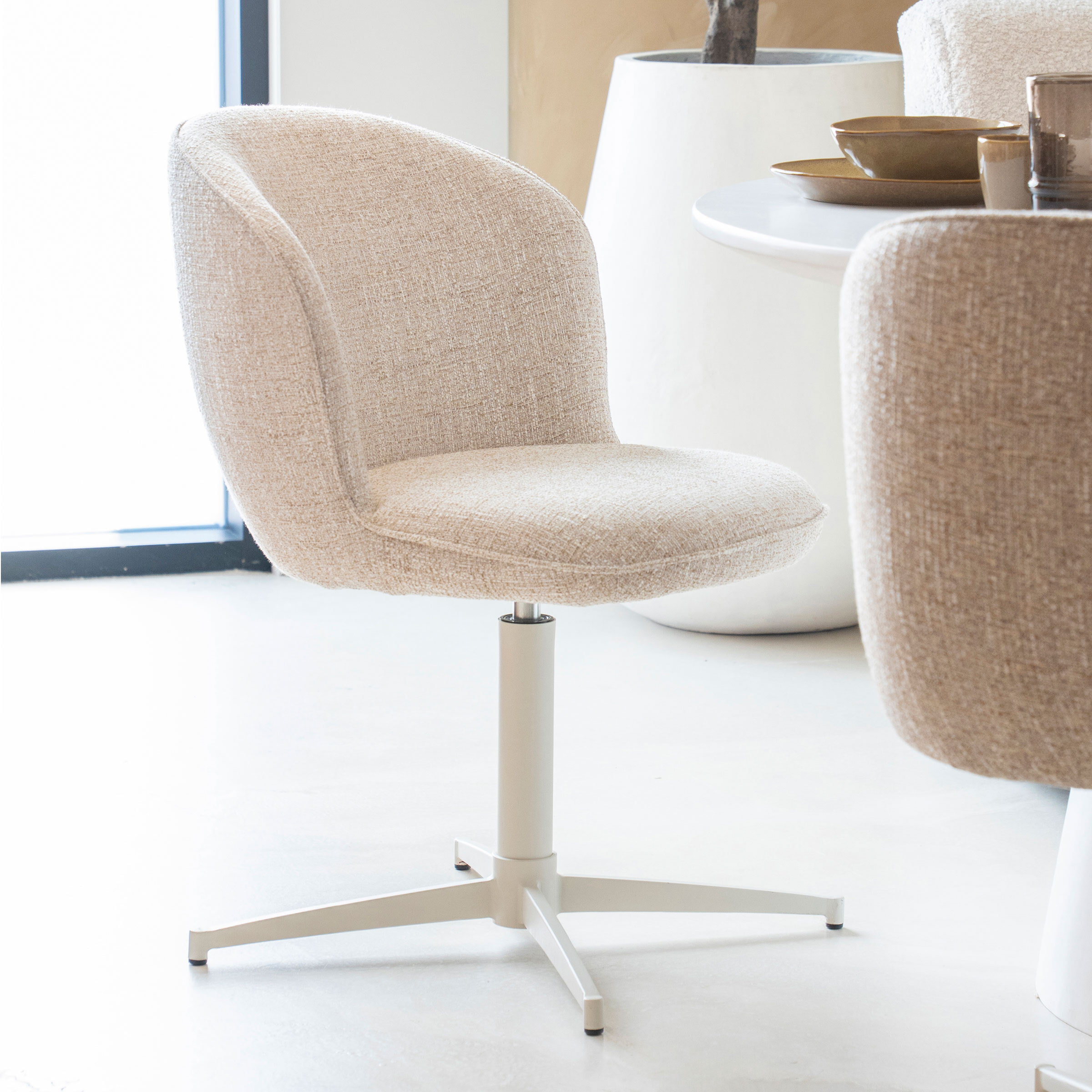 Eleonora Draaibare Eetkamerstoel 'Molly' 