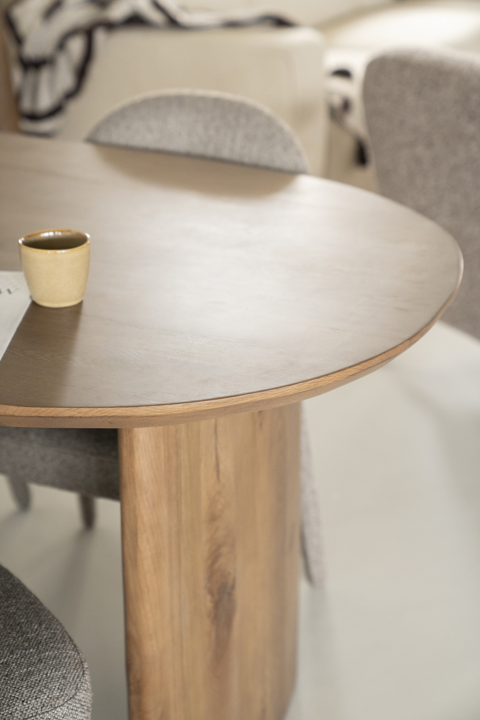 Eleonora Eettafel 'Dex' Eiken, 300 x 110cm, kleur Bruin