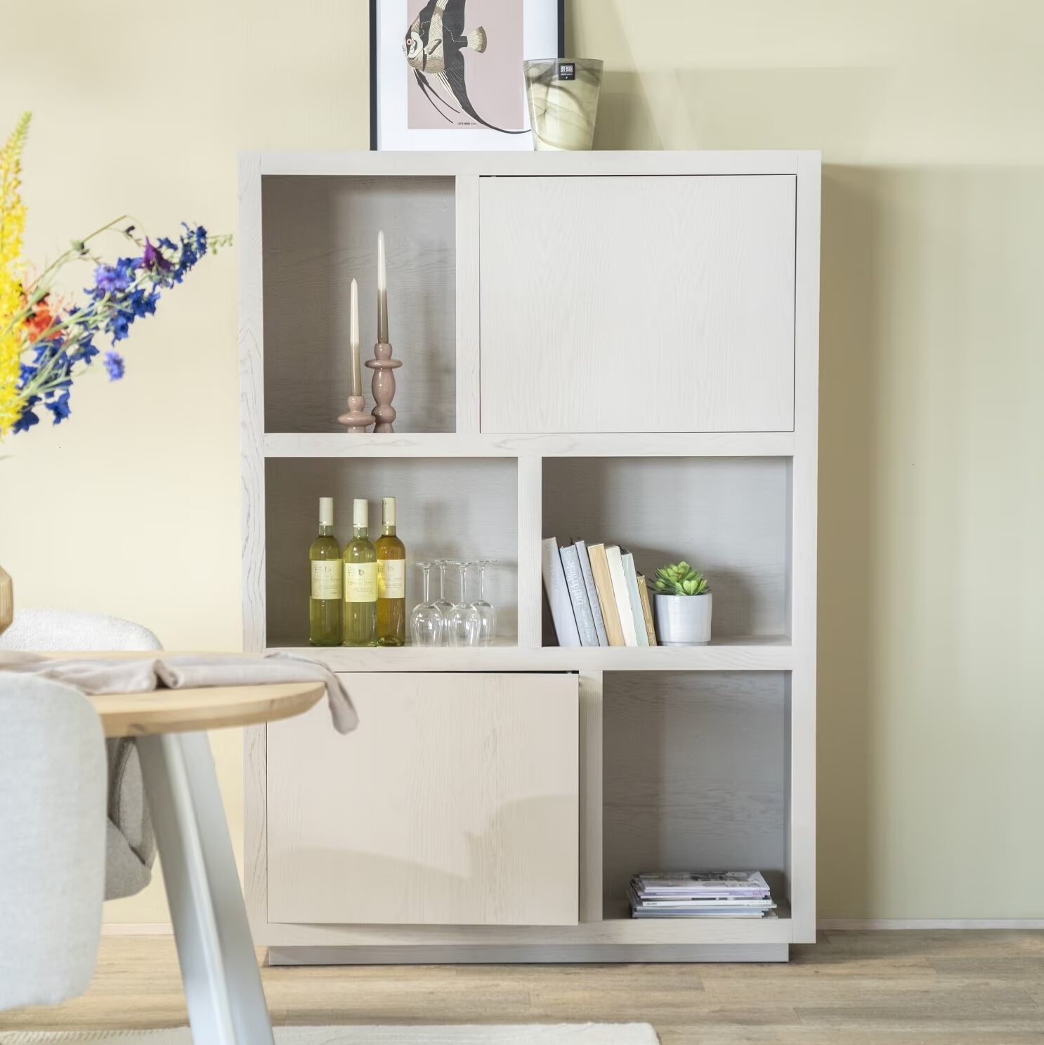 Eleonora Opbergkast 'Helsinki' Eiken, 170 x 120cm