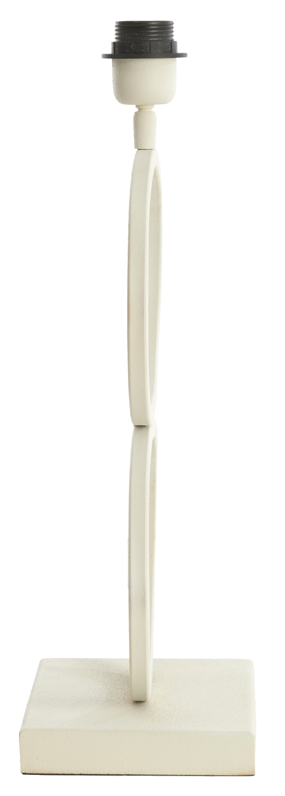 Light & Living Tafellamp 'Stelius' 42cm, kleur Crème (excl. kap)