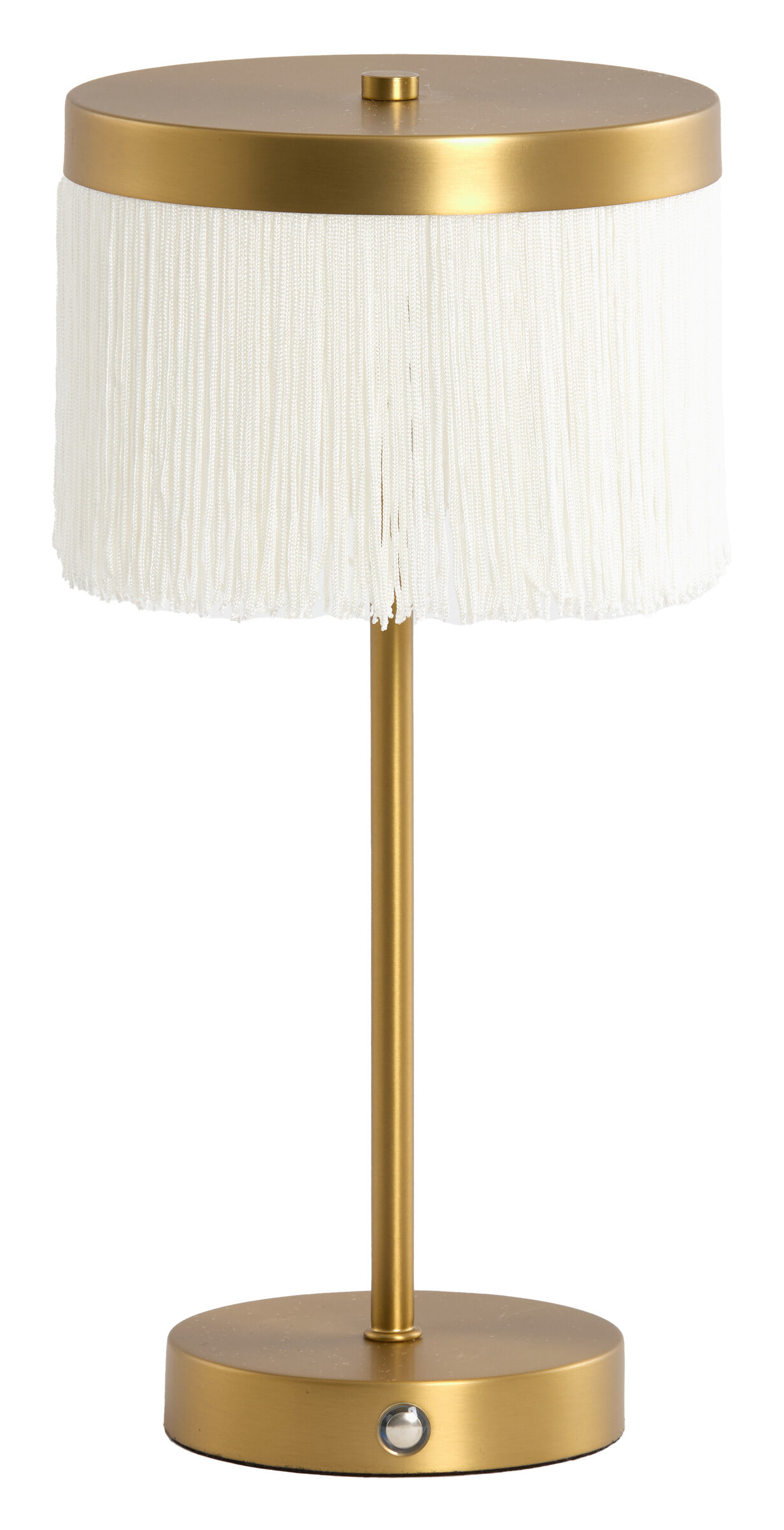Light & Living Tafellamp 'Diny' LED, kleur Antiek Brons/Crème
