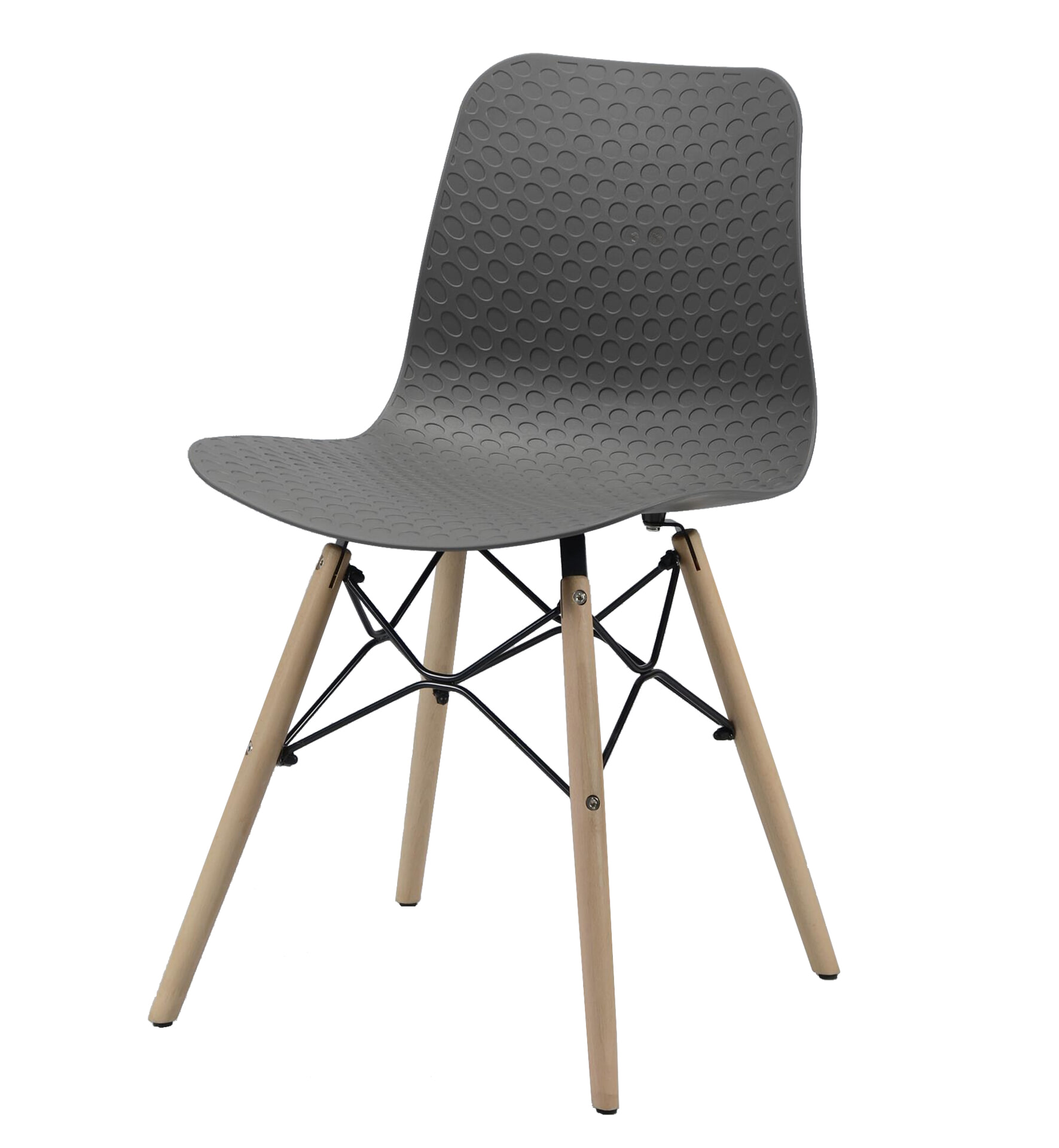 LifestyleFurn Eetkamerstoel 'Ewan', kleur grijs