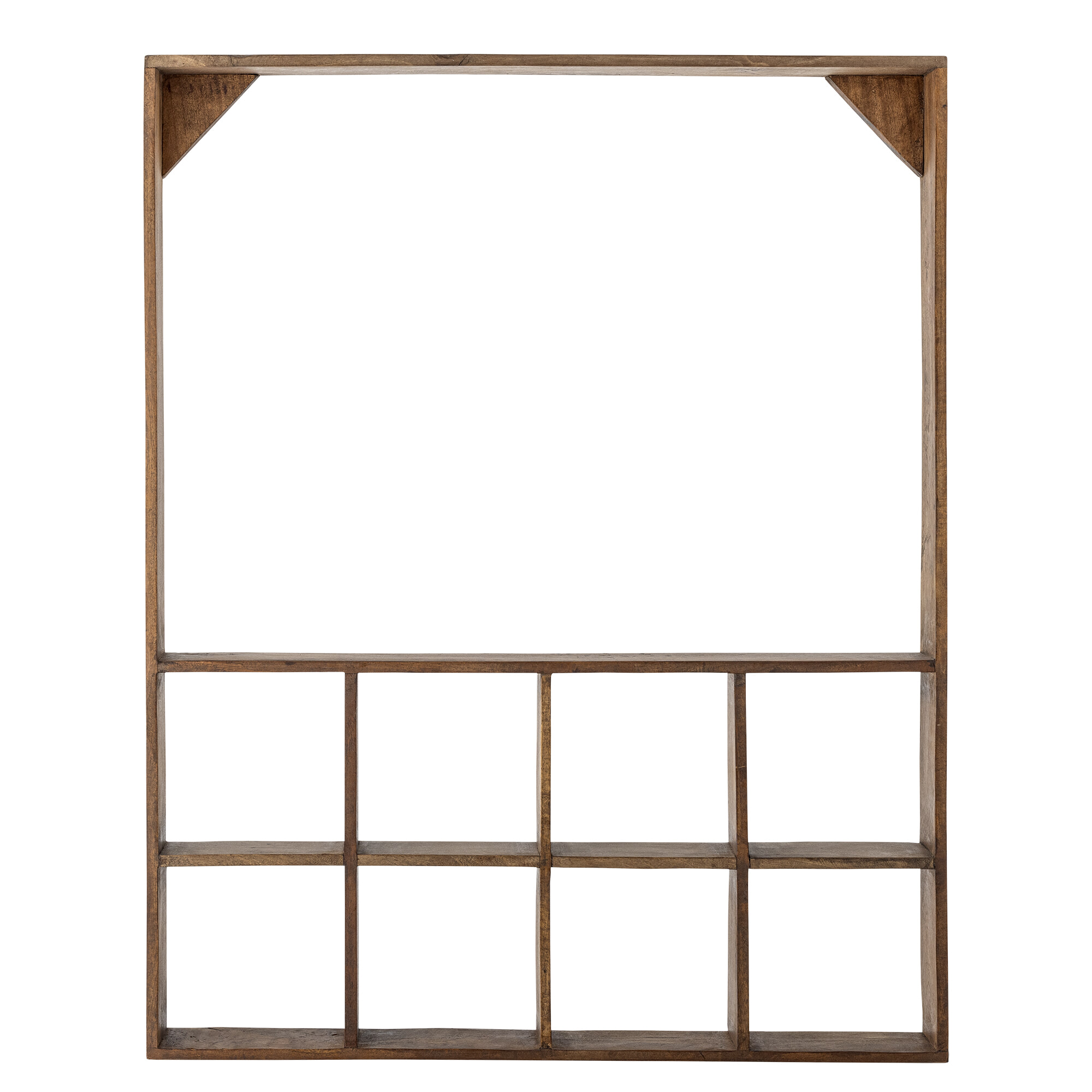 Bloomingville Wandrek Marino Gerecycled Hout, 88 x 70cm - Bruin