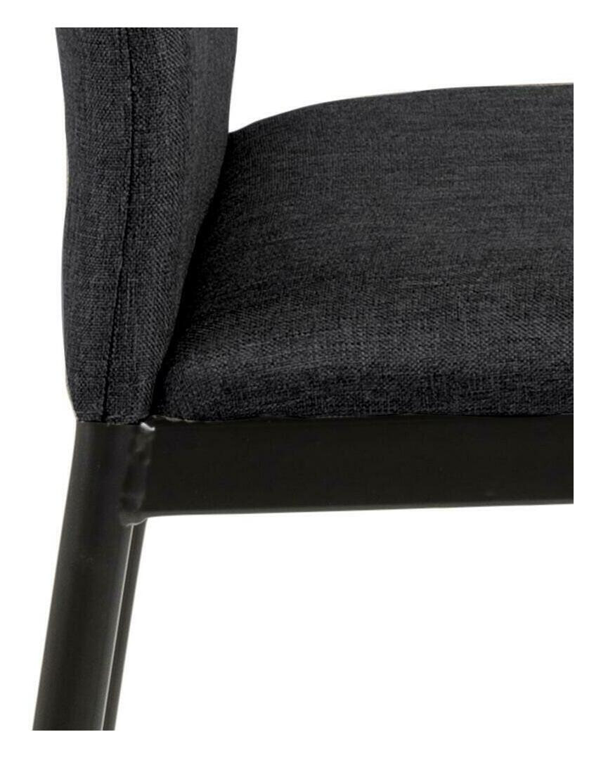 Bendt Barstoel 'Nuna' Stof, kleur Grijs (zithoogte 67cm)
