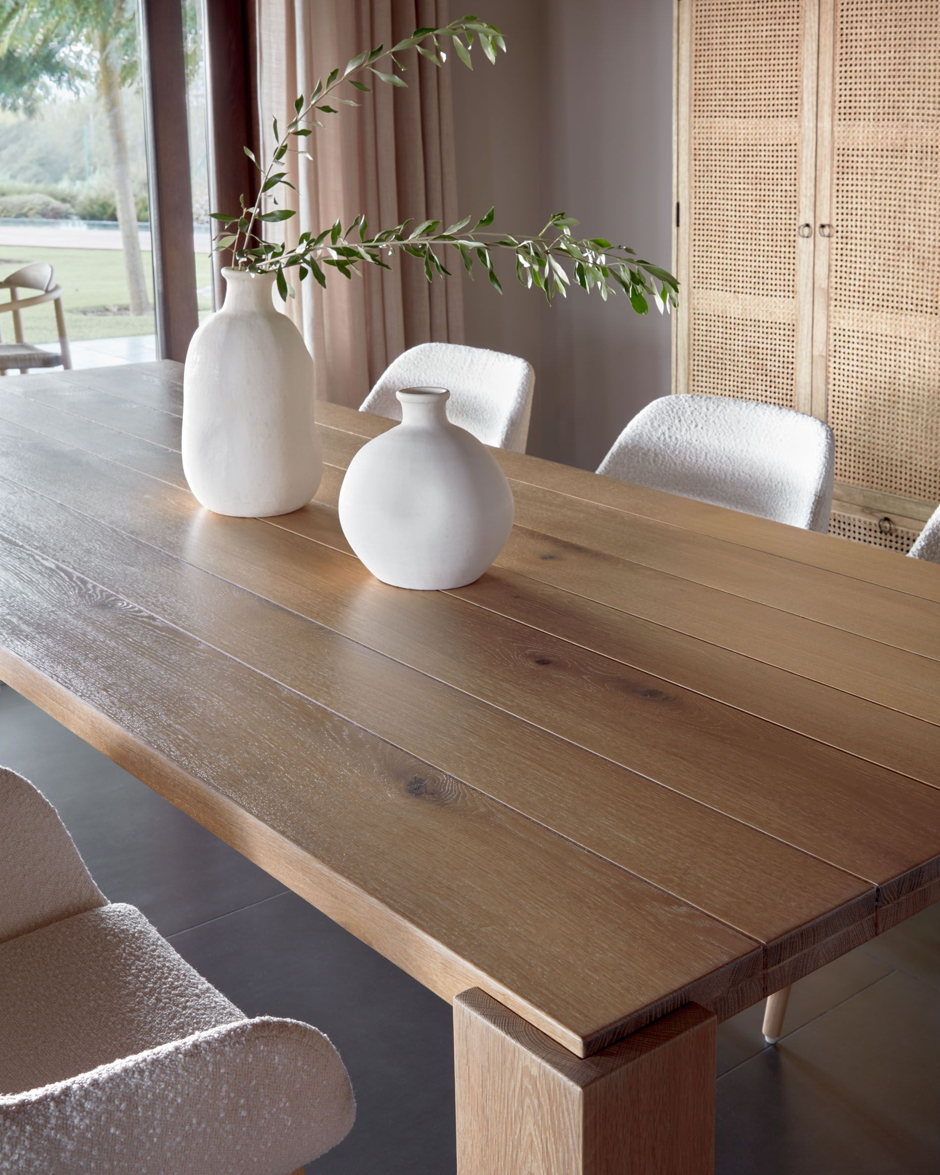 Kave Home Eettafel 'Deyanira' Eiken, 200 x 100cm
