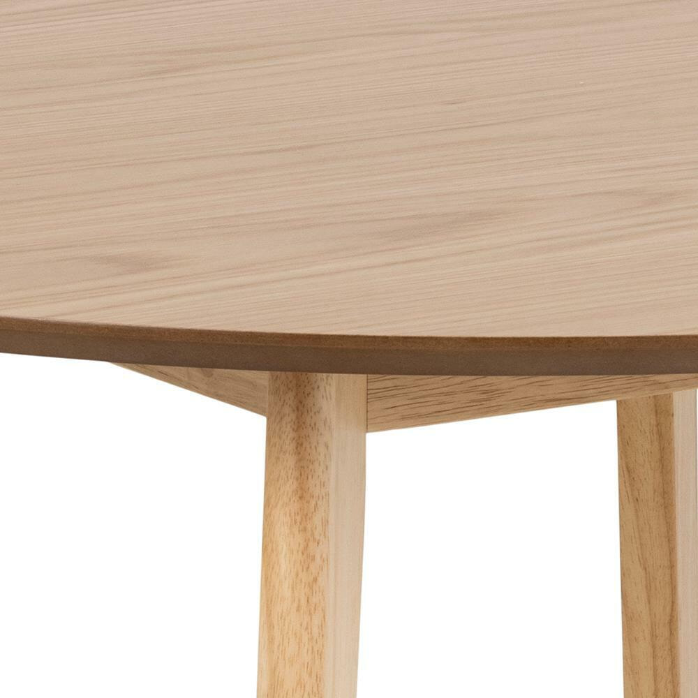 Bendt Ronde Eettafel 'Torkil' 105cm, kleur Naturel Eiken