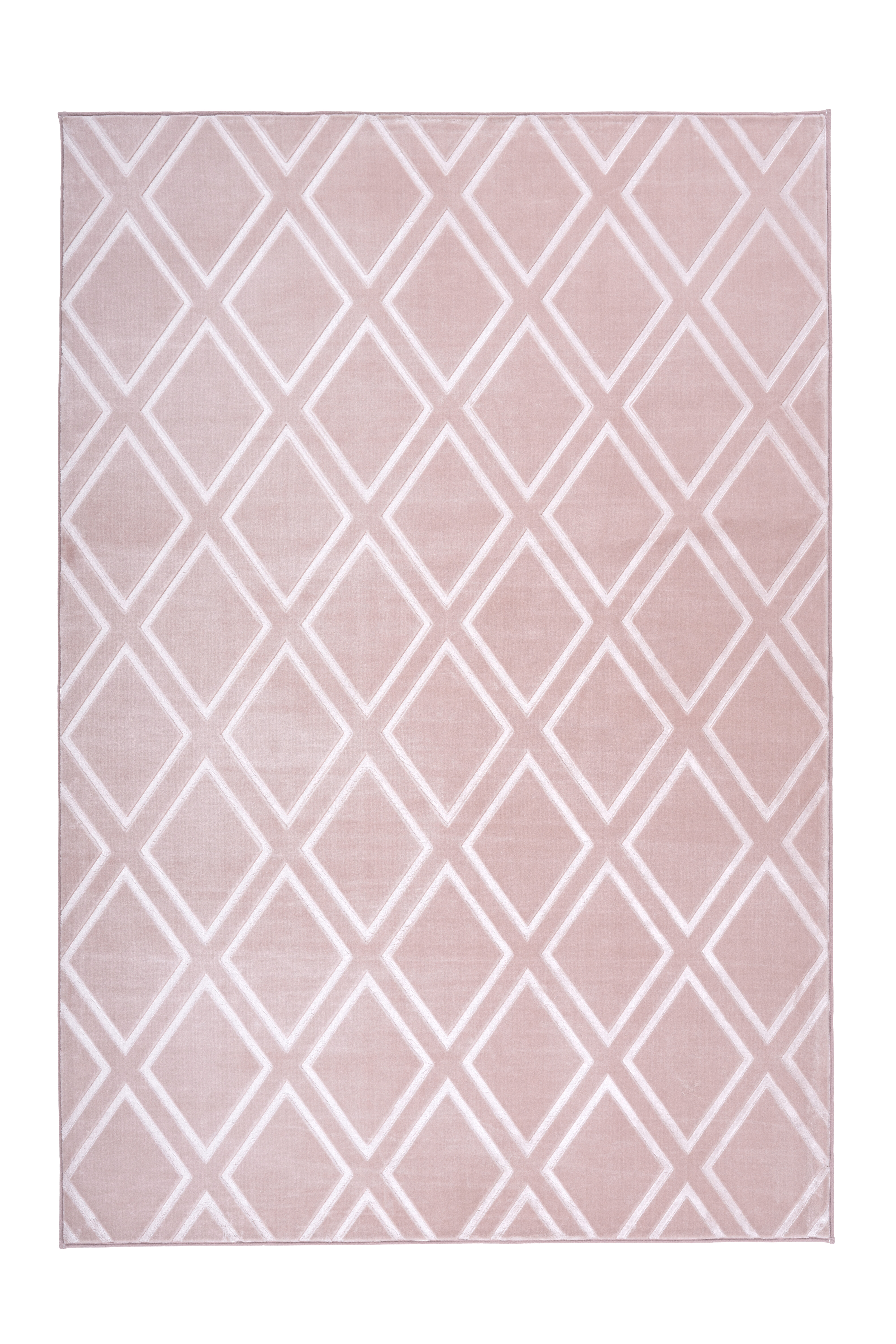 Kayoom Vloerkleed 'Monroe 300' kleur roze, 160 x 230cm