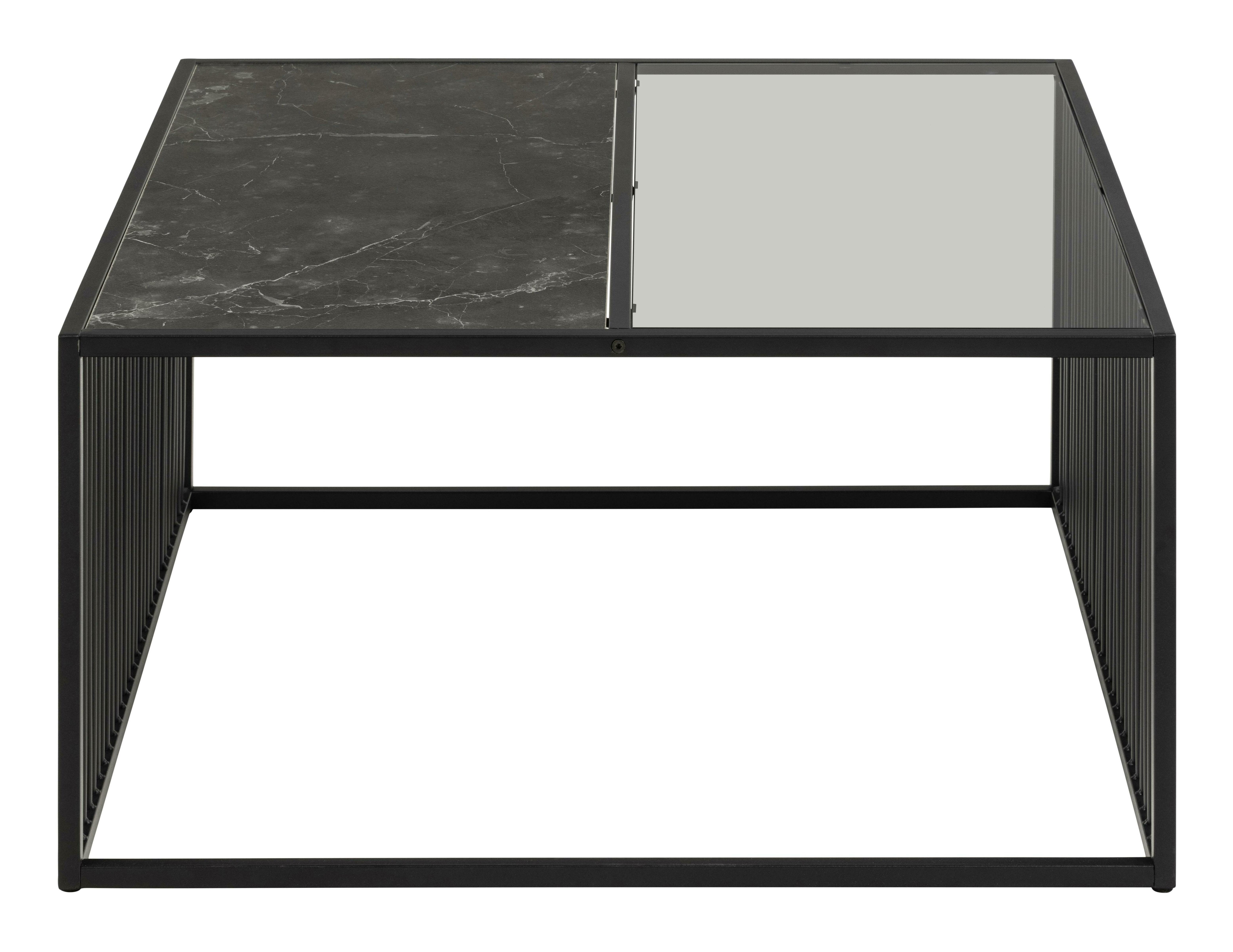 Bendt Salontafel 'Esme' Marmerlook, 80 x 80cm