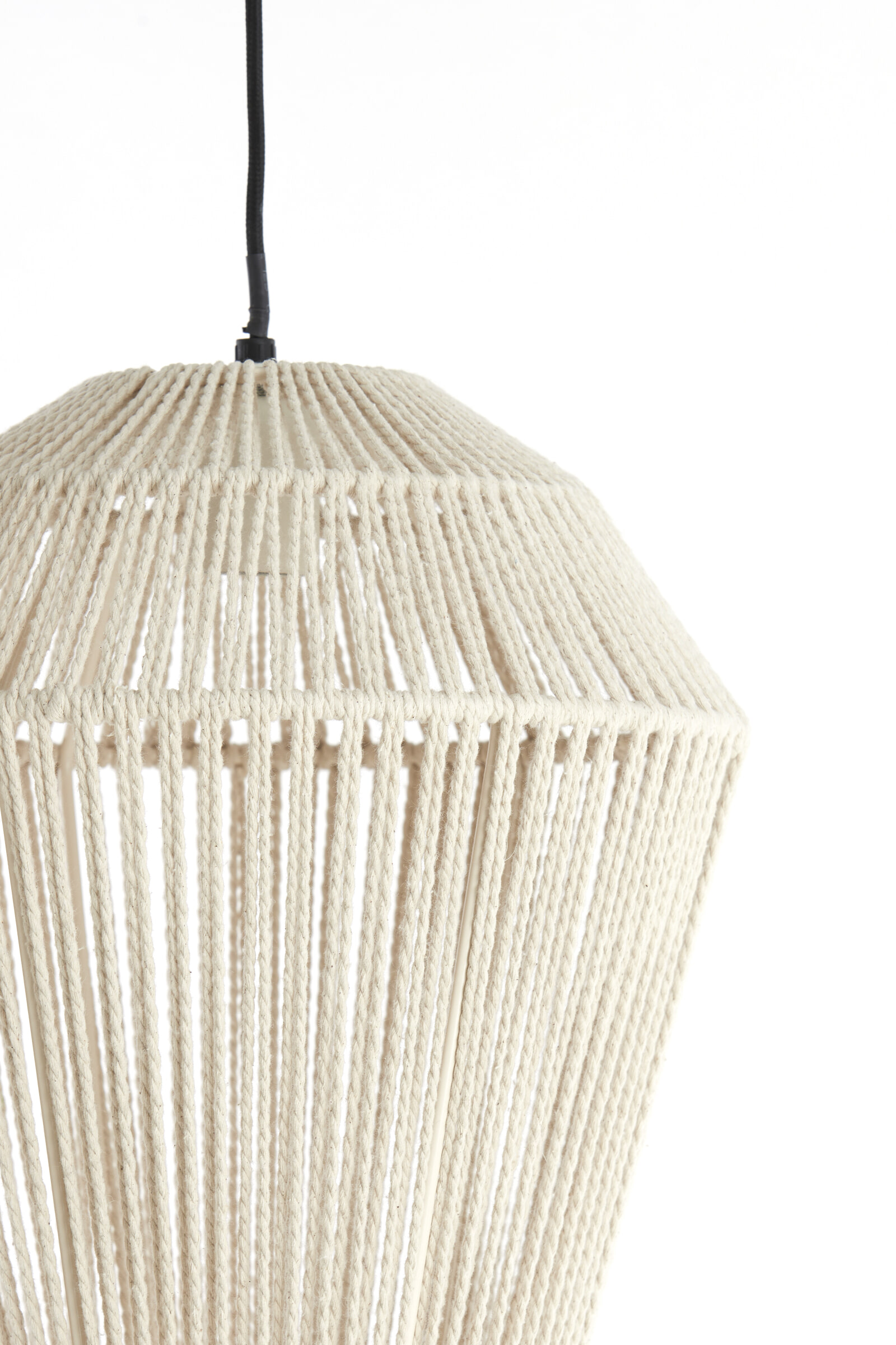 Light & Living Hanglamp 'Deya' 30cm, kleur Crème