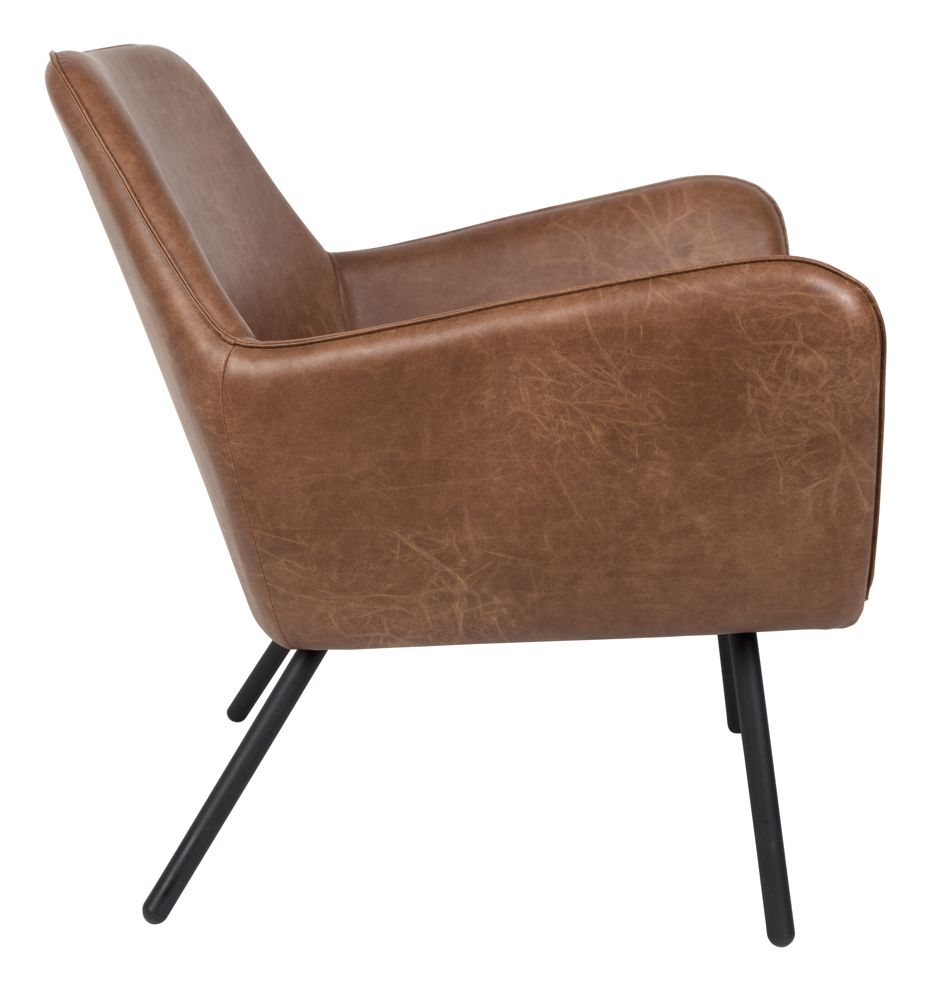 Fauteuil 'Stefan', kleur Bruin
