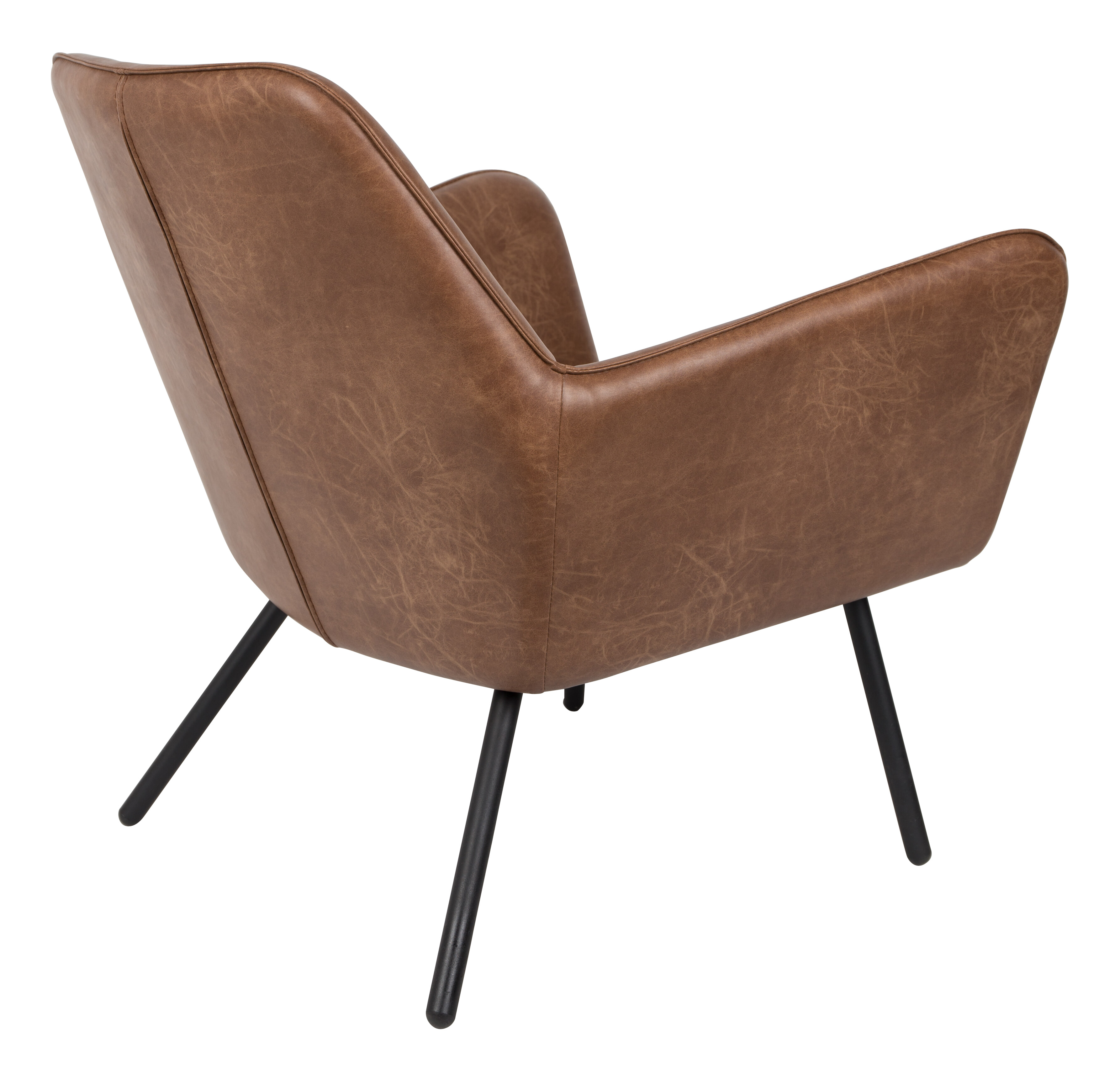 Fauteuil 'Stefan', kleur Bruin
