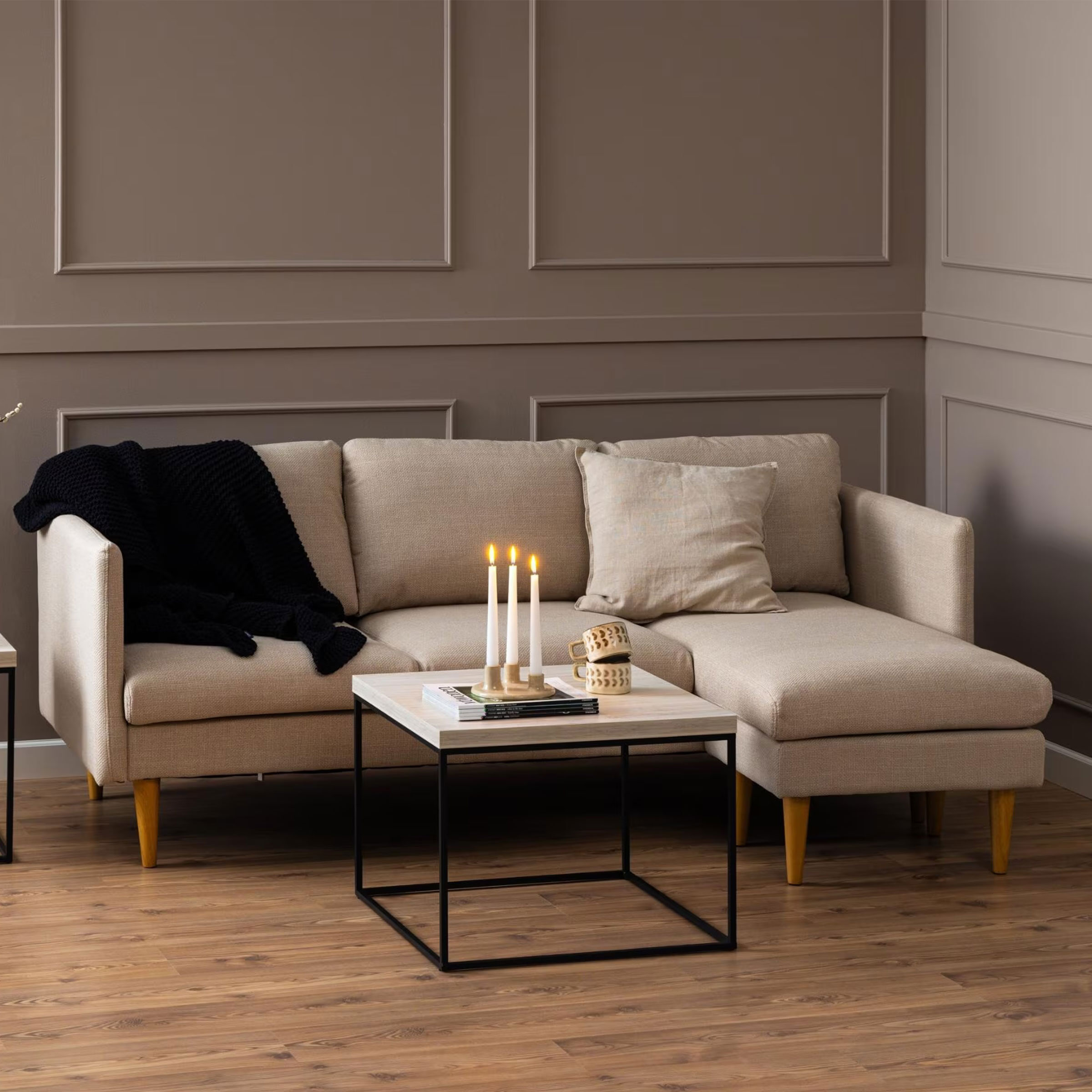 Bendt 2-zits Loungebank 'Timothey' Links/Rechts