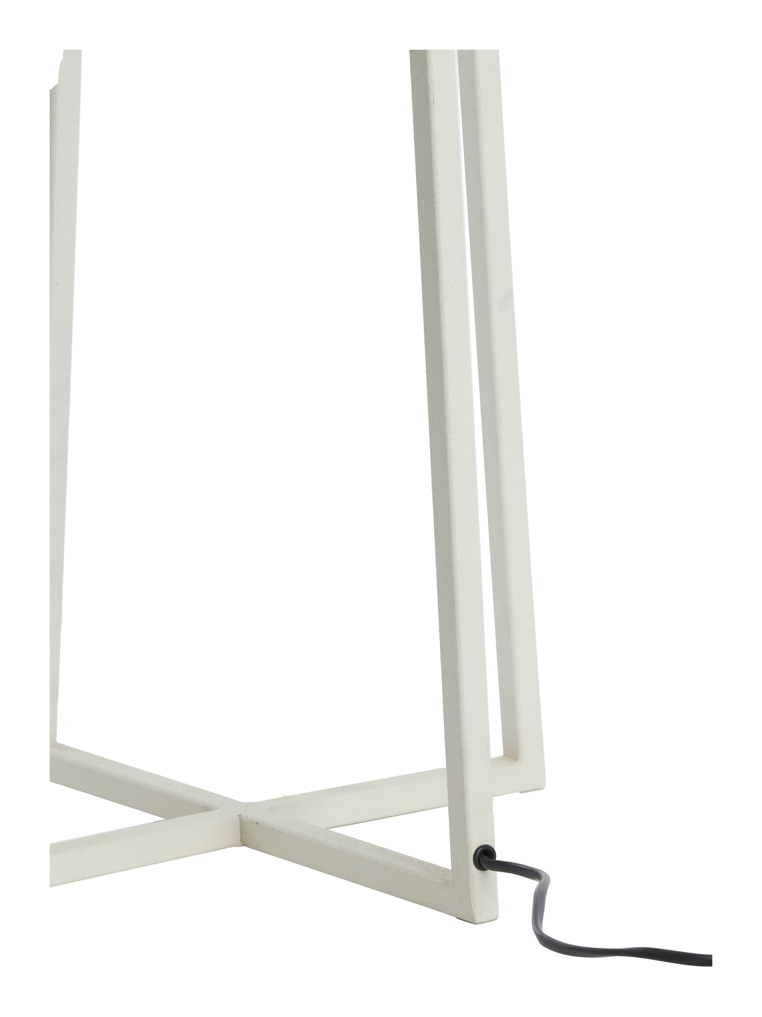 Light & Living Vloerlamp 'Miley' 130cm, kleur Crème (excl. kap)