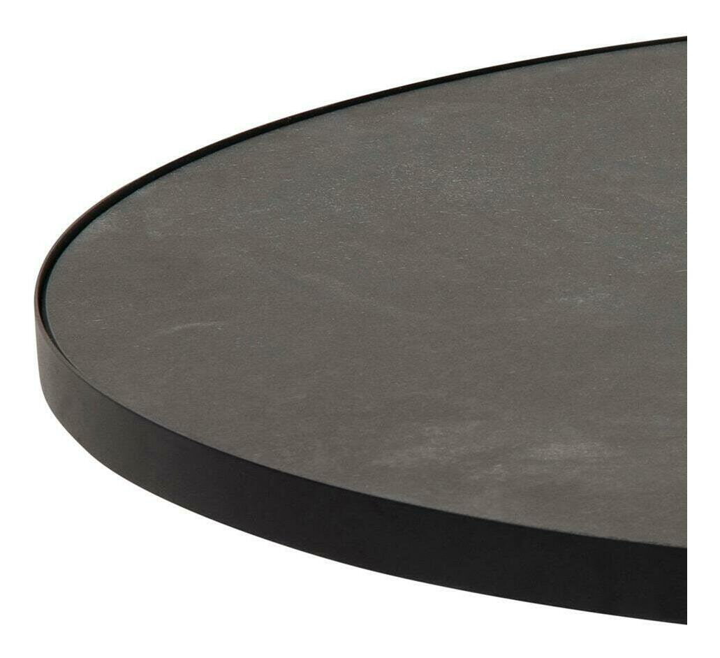 Bendt Salontafel 'Anemone' Keramiek 86cm, kleur Zwart