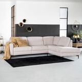 Sevn Hoekbank 'Felice' rechts, kleur khaki