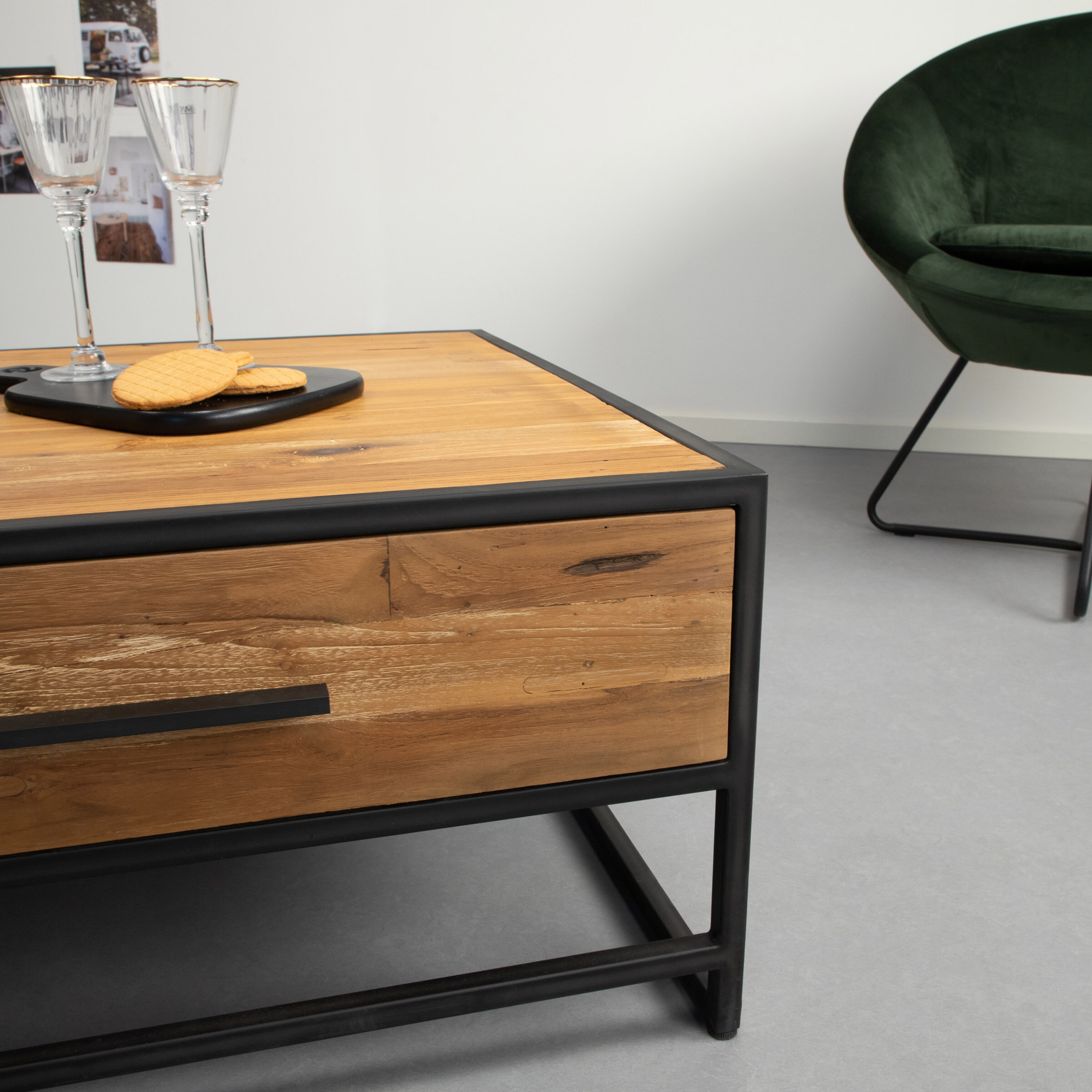 Sohome Salontafel 'Manilla' Teak, 135 x 75cm